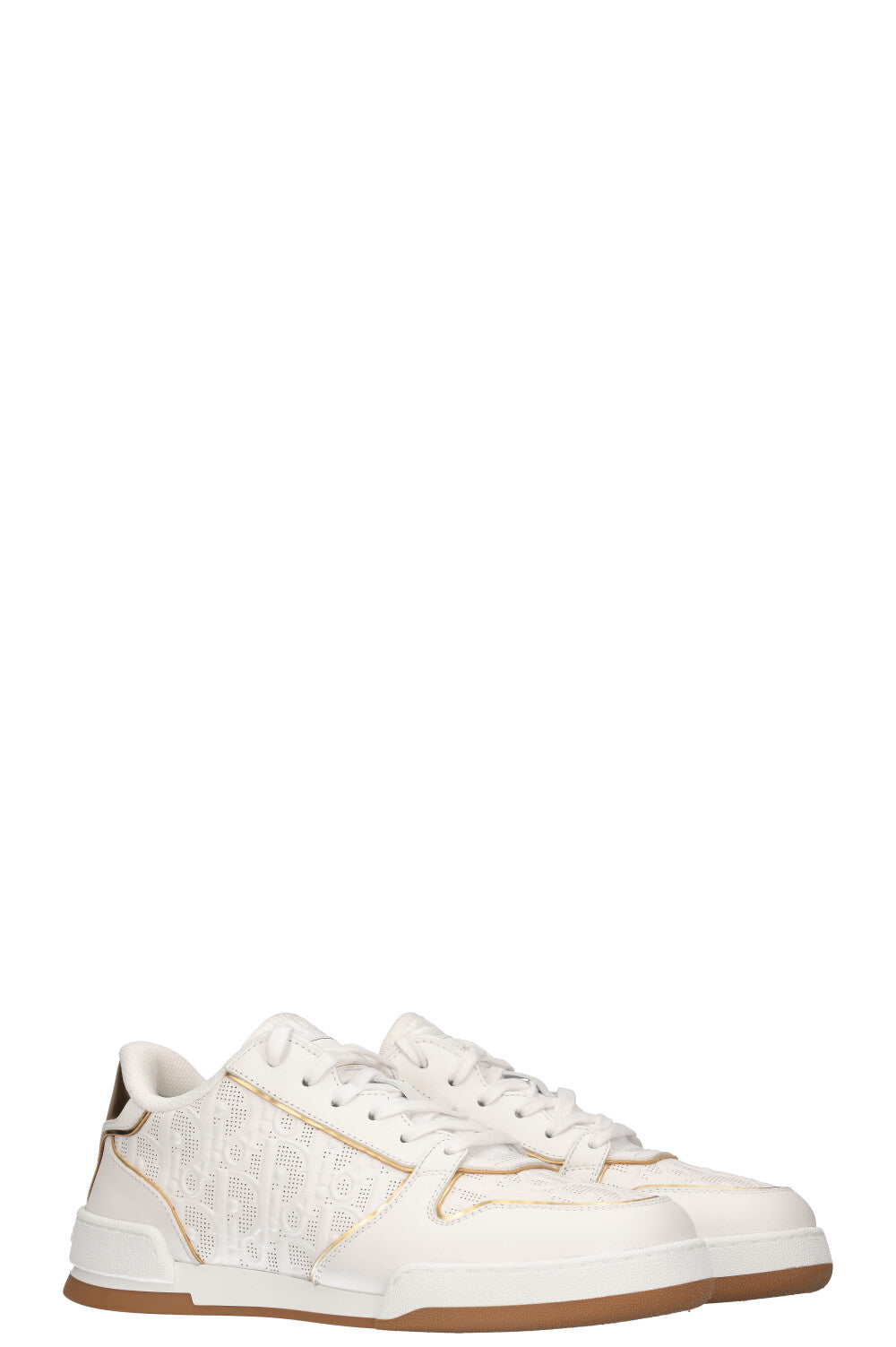 Dior One Sneakers & White Gold Shoes