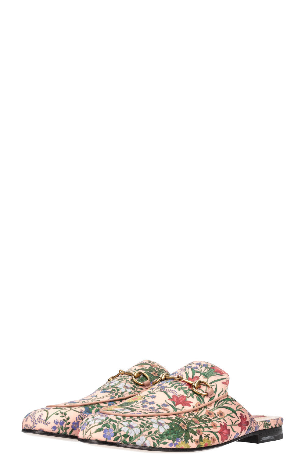 GUCCI Princetown Slipper Flats Floral