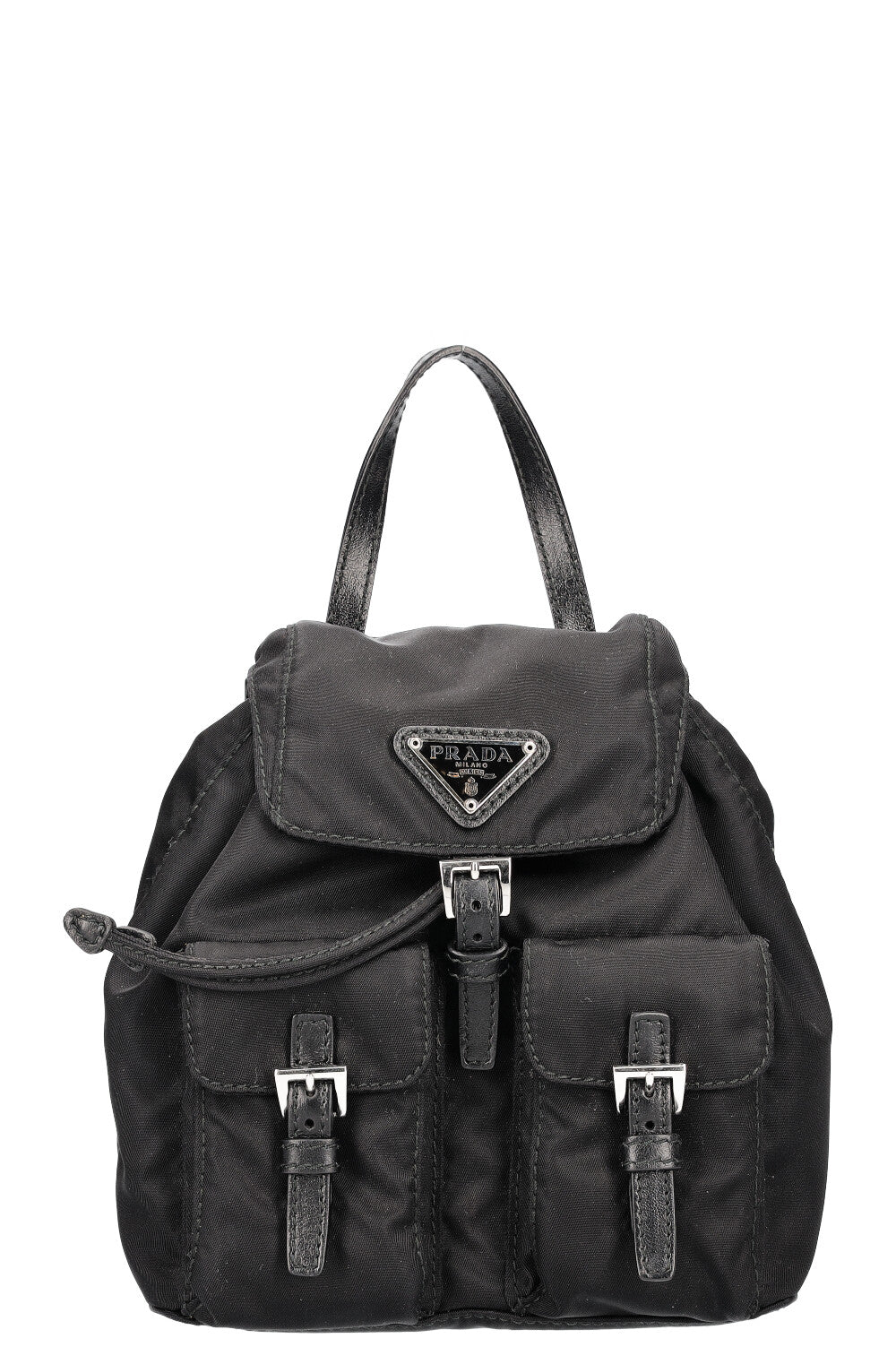 Prada Backpack Nylon Black Mini