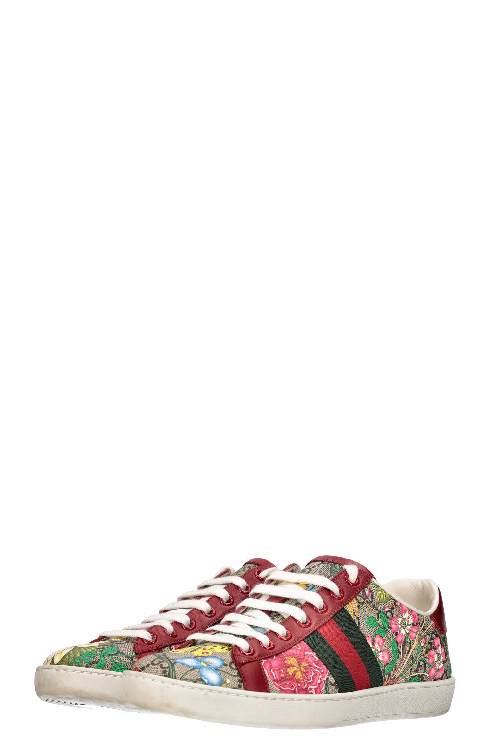 GUCCI Ace Supreme Floral Sneaker