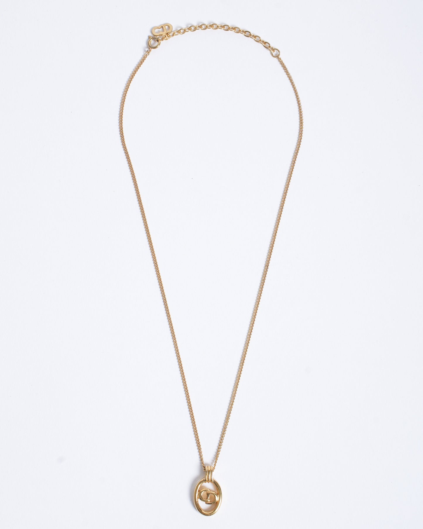 Dior Handbag Christian Plated Pendant Made In Germany Gold Jewelry