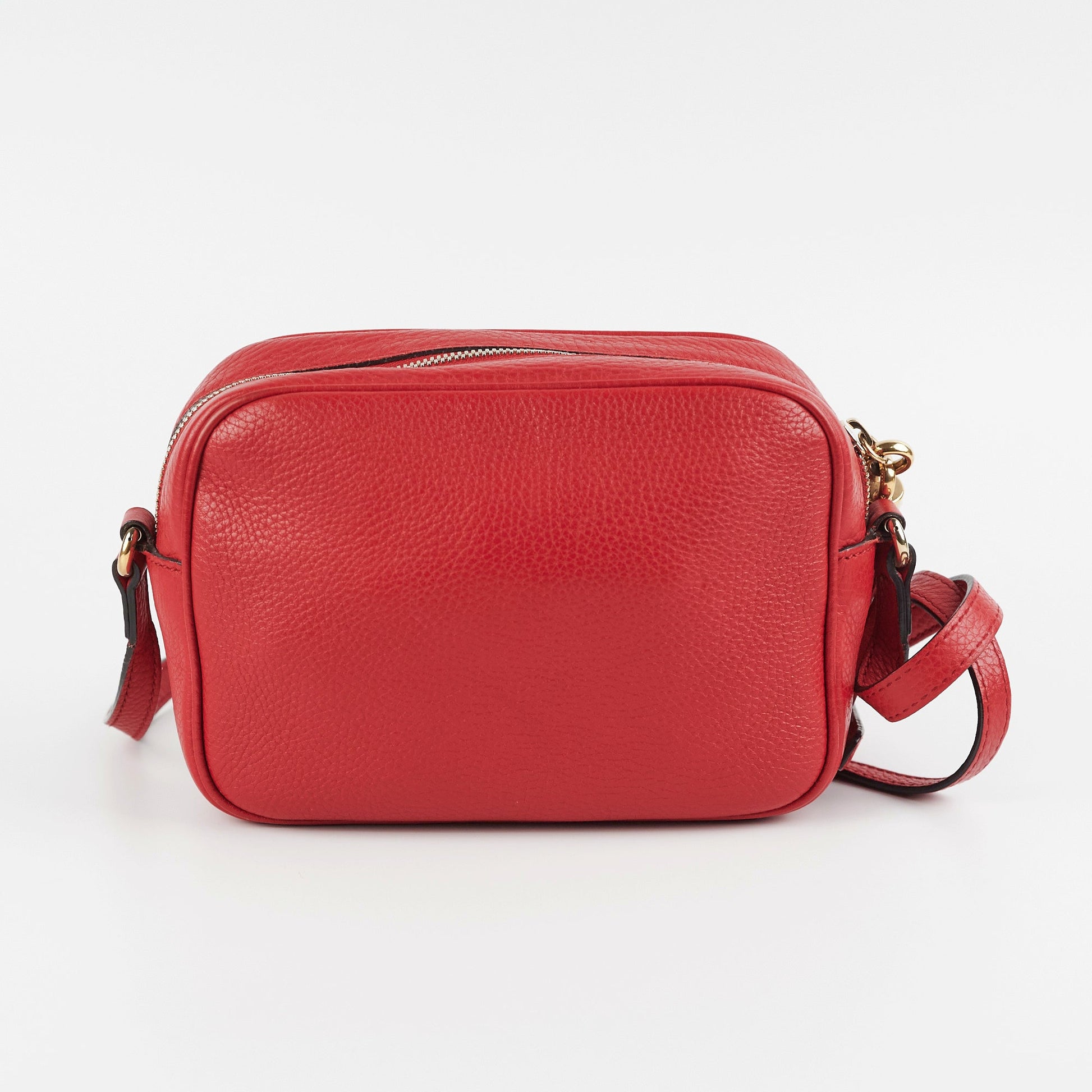 Gucci Soho Disco Crossbody Bag Red