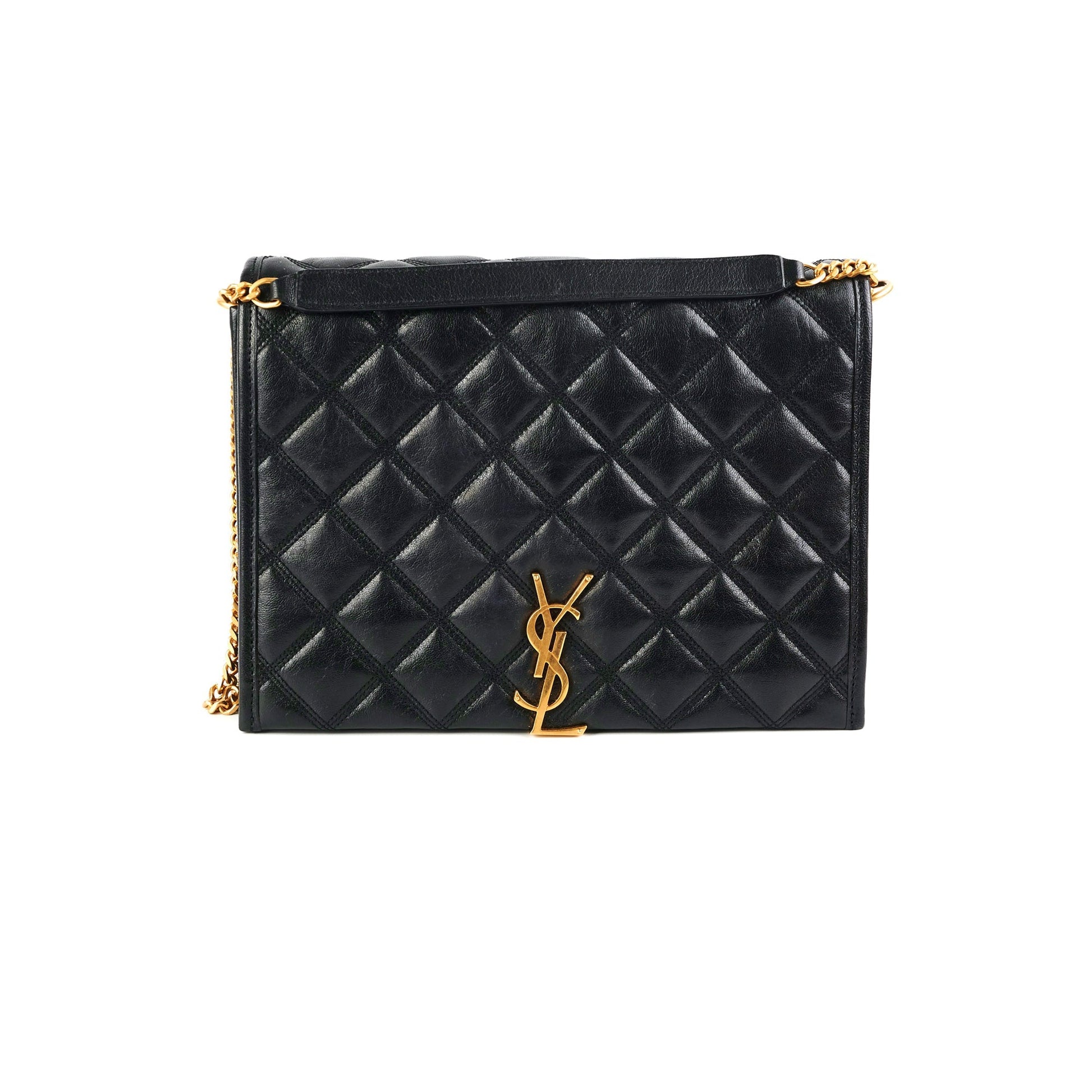 YSL Saint Laurent Becky Shoulder Bag Black
