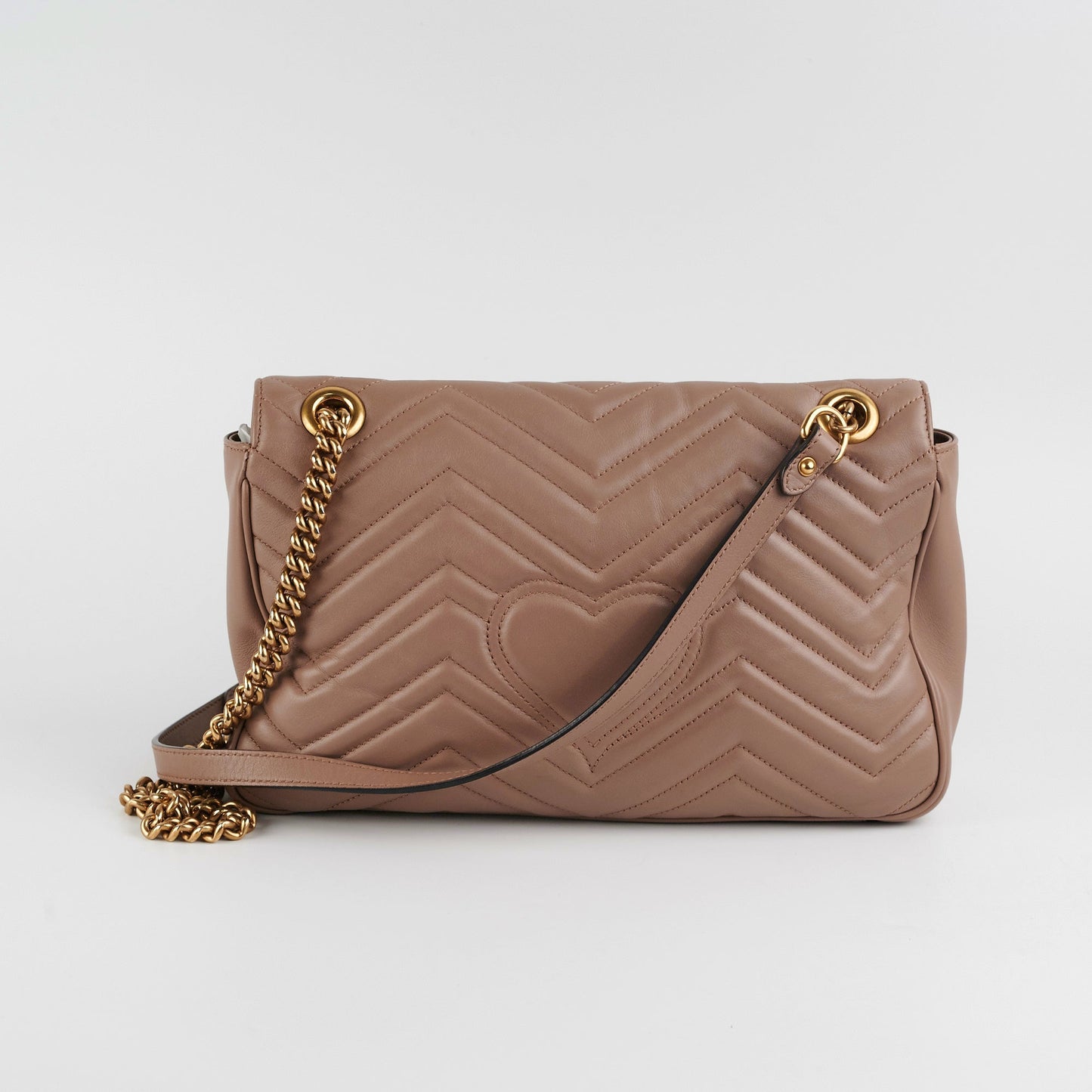 Gucci Marmont Dusty Crossbody Bag Pink Medium