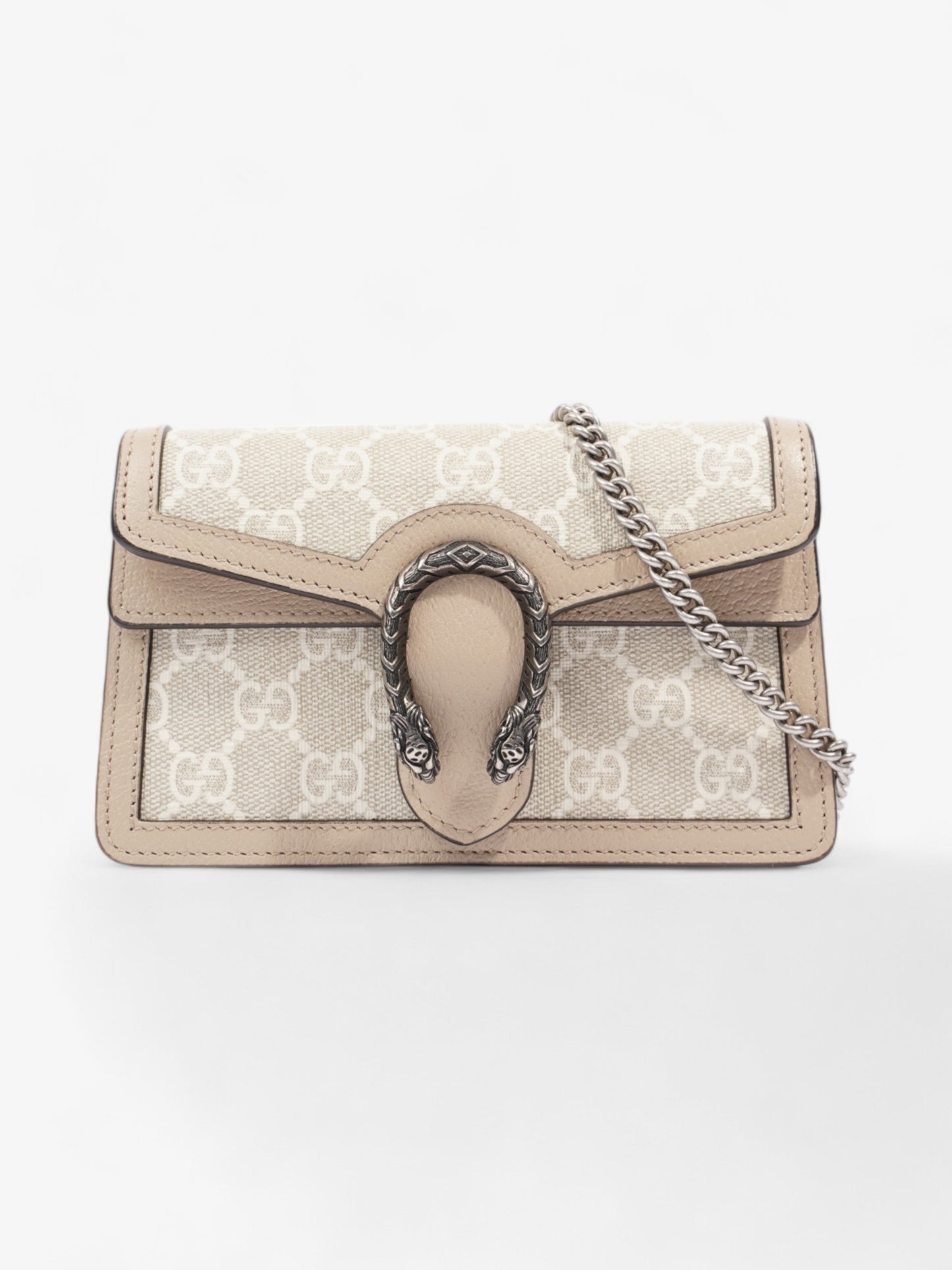 Gucci Dionysus Supreme Coated Super Crossbody Bag Canvas Beige