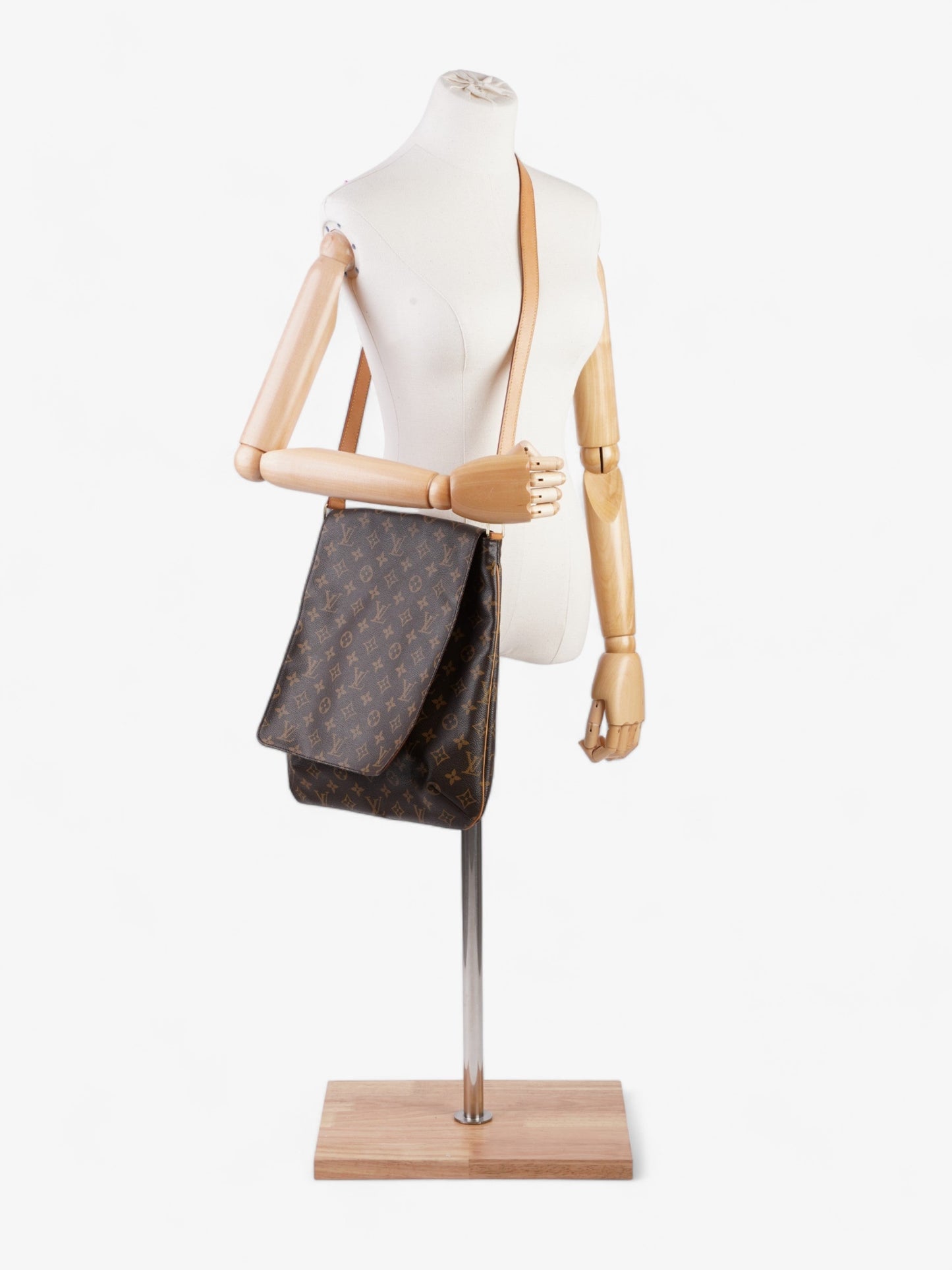 Louis Vuitton Mussette Coated Monogram Canvas Coated Canvas Apparel