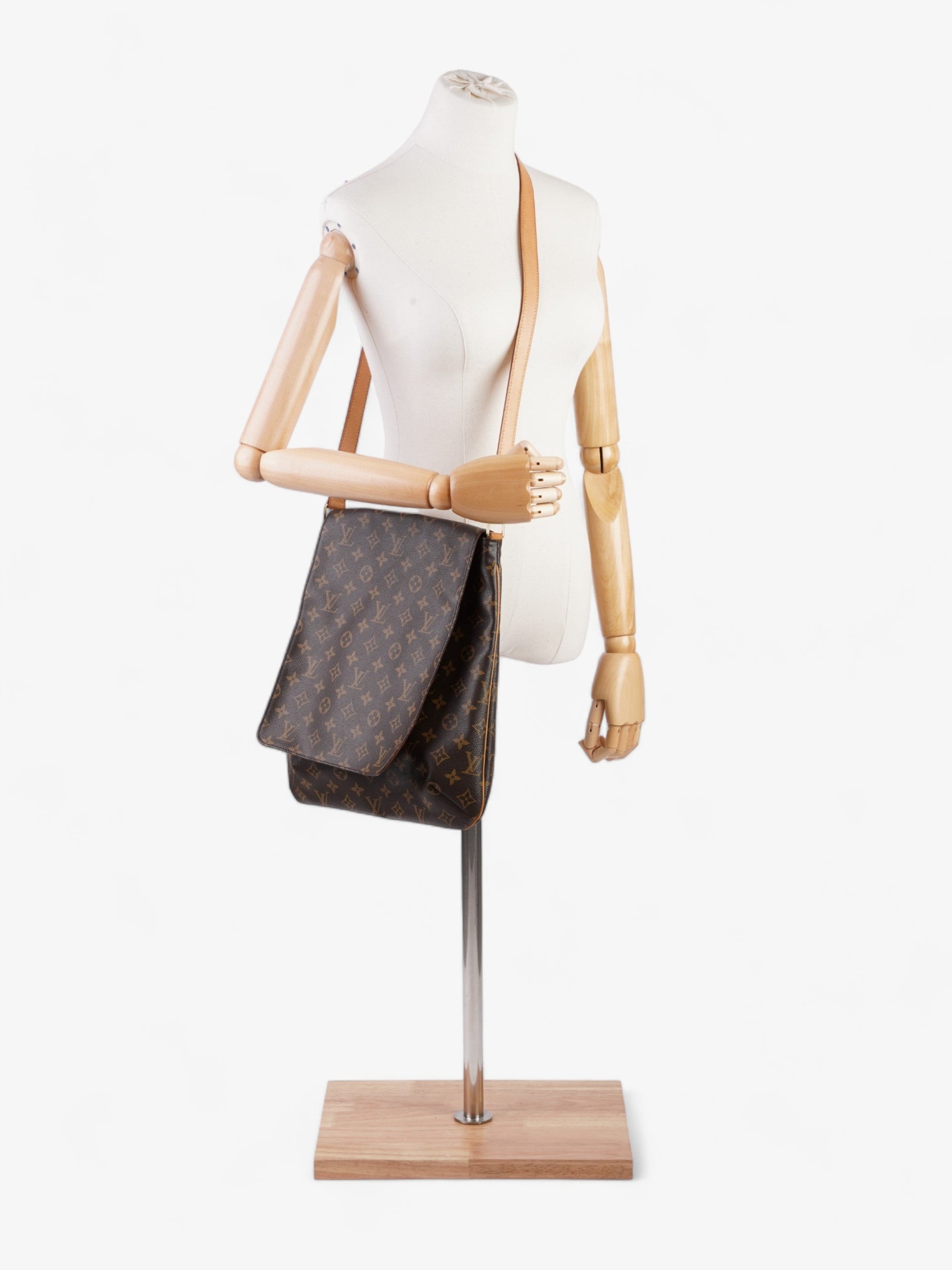 Louis Vuitton Mussette Coated Monogram Canvas Coated Canvas Apparel