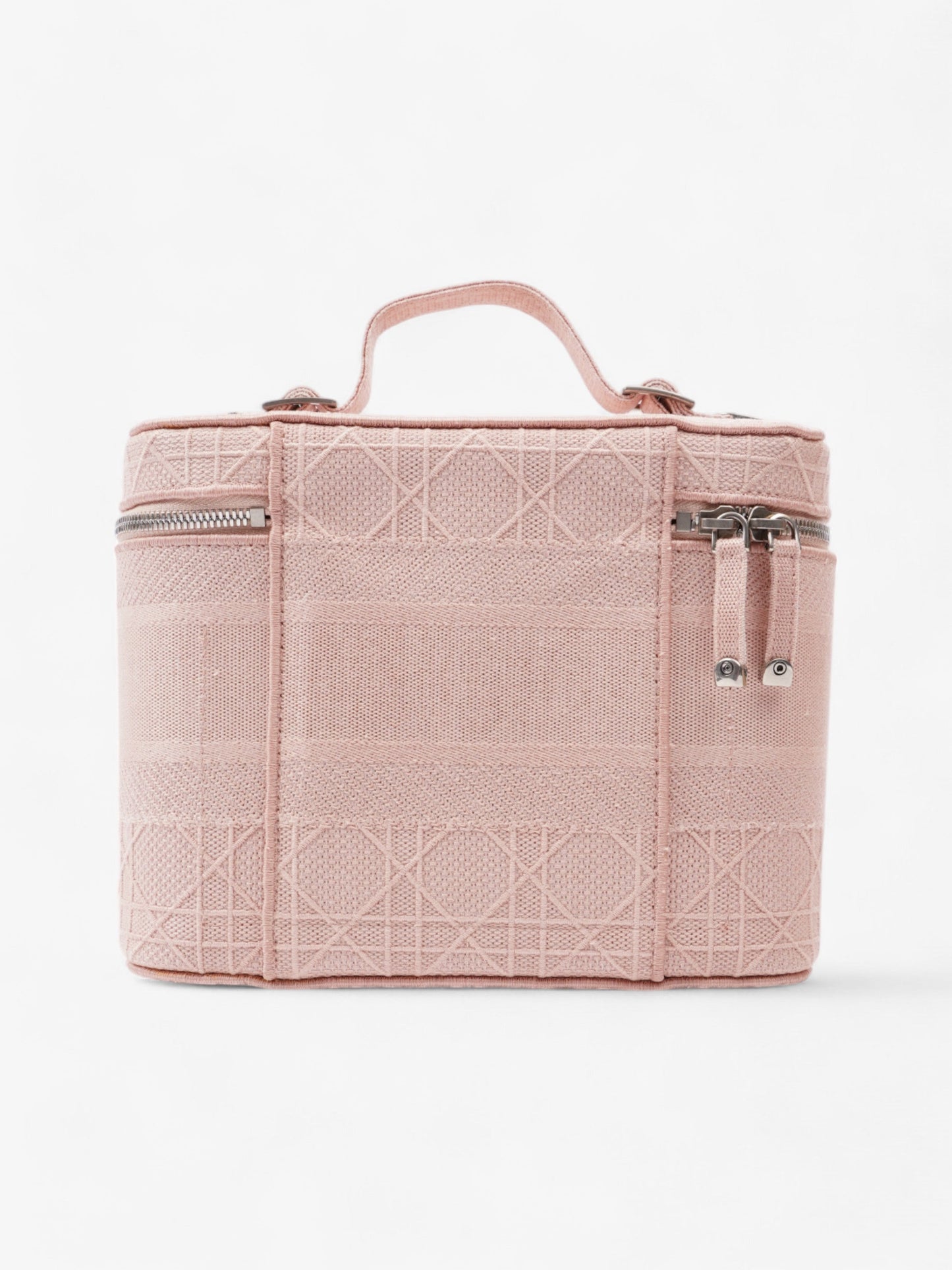 Dior Christian travel Vanity Case Bois De Rose Cotton Travel Bag