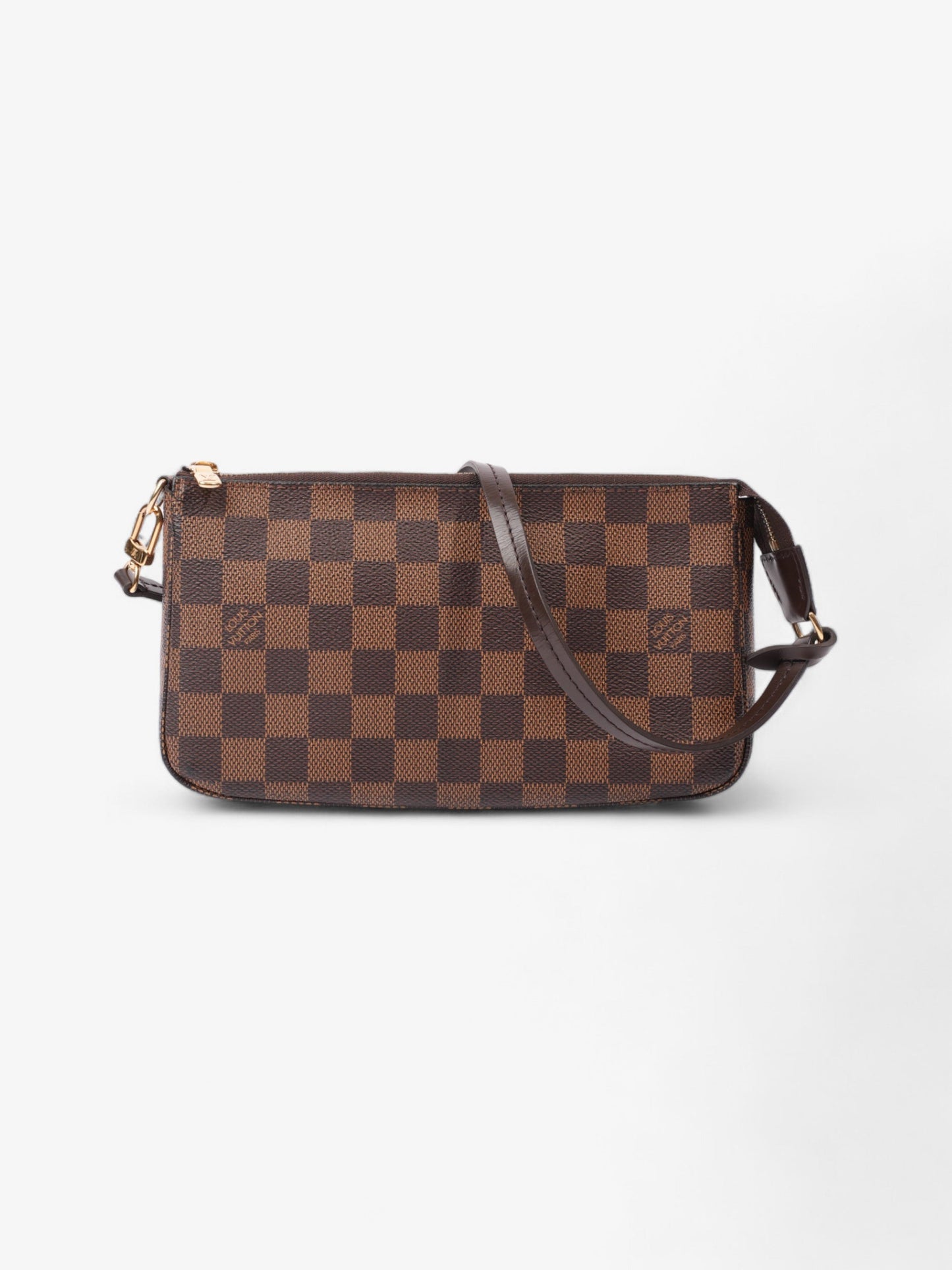 Louis Vuitton Pochette Accessoires Ebene Coated Damier Canvas Coated Canvas Apparel Canvas 2