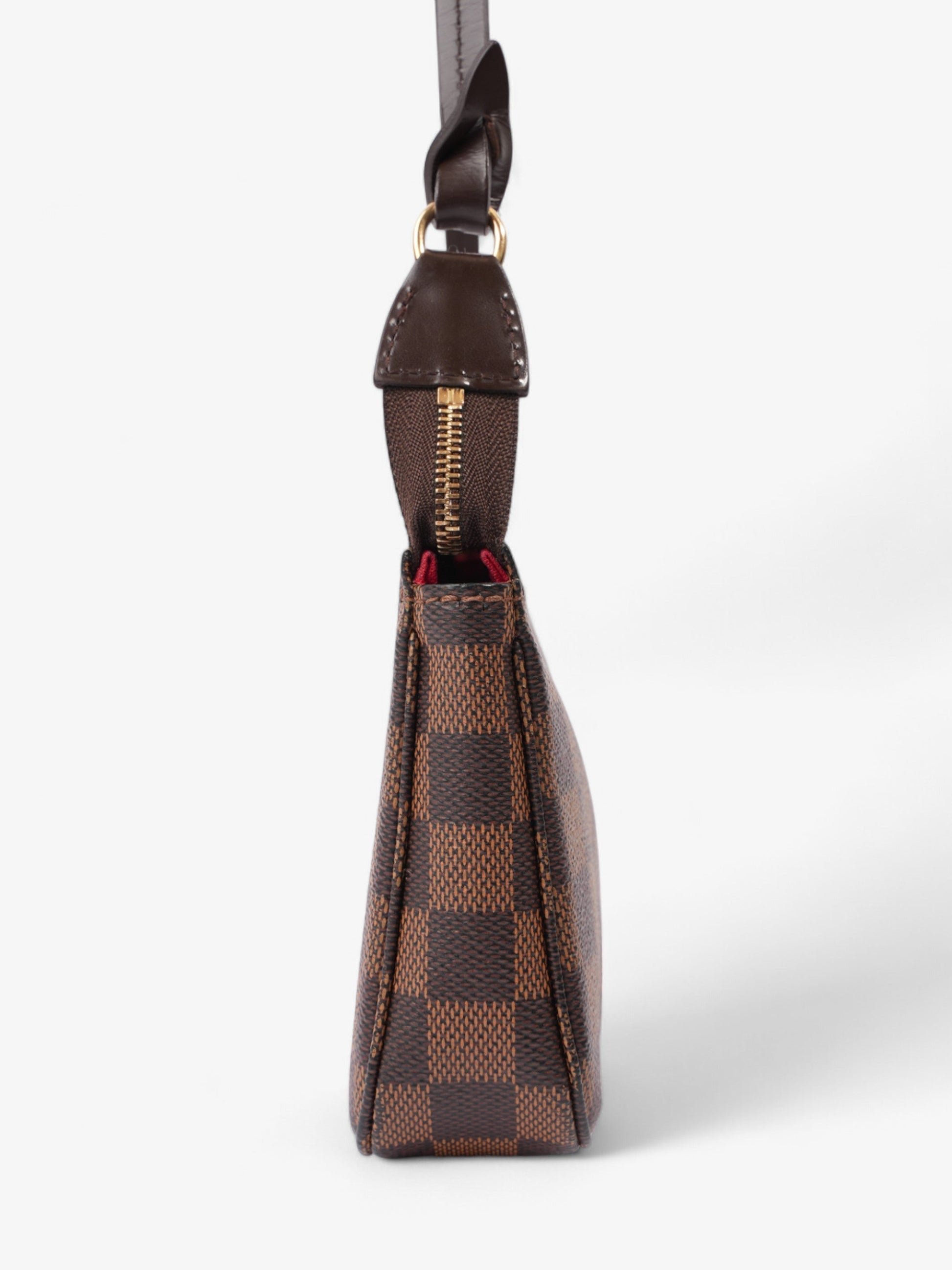 Louis Vuitton Pochette Accessoires Ebene Coated Damier Canvas Coated Canvas Apparel Canvas 2