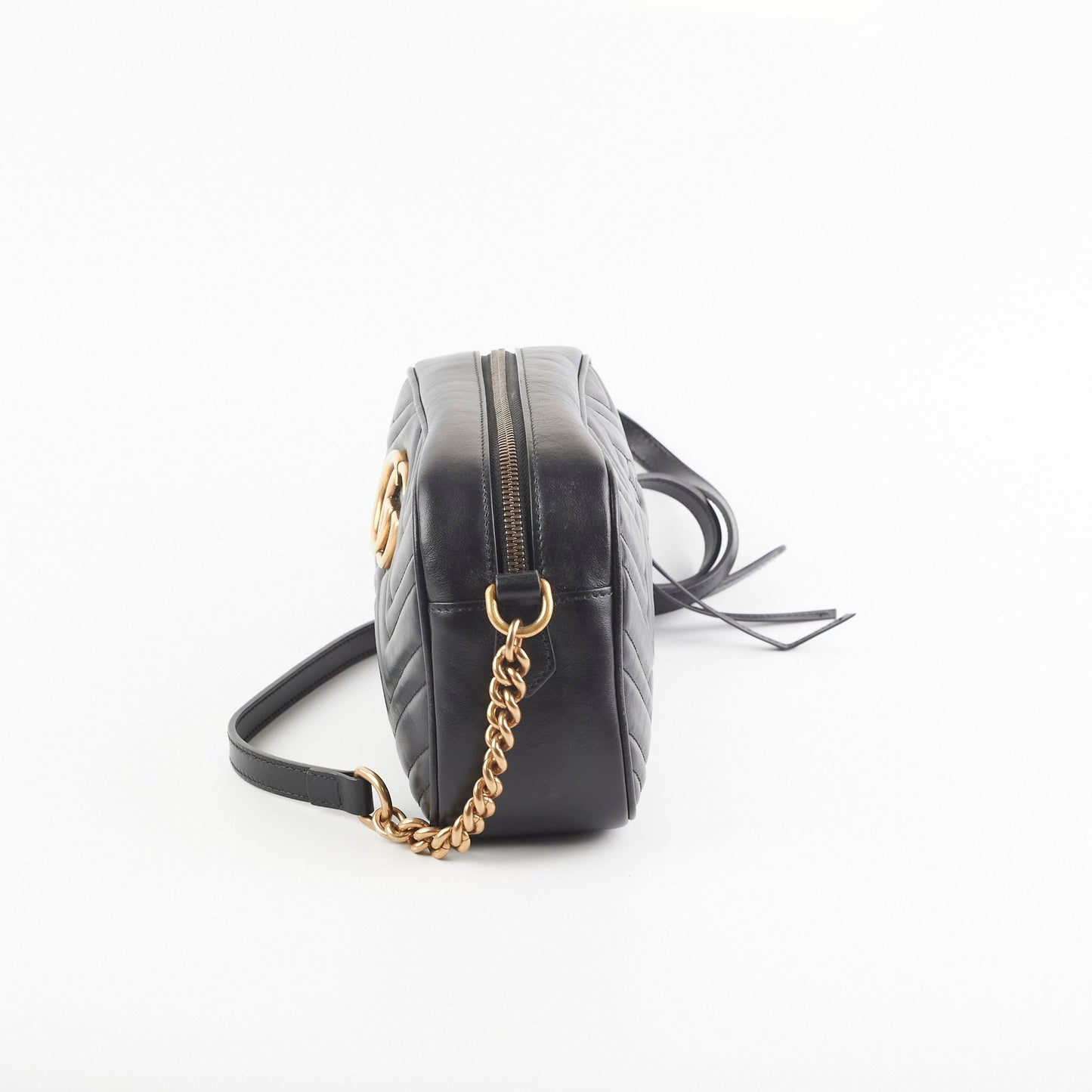 Gucci Marmont Crossbody Bag Black