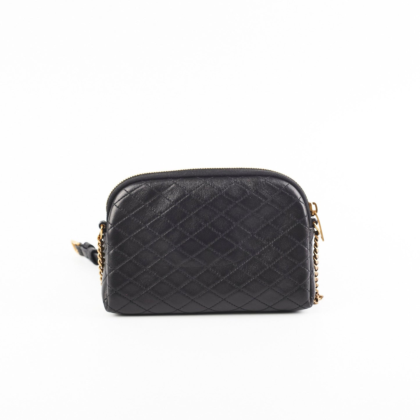 YSL Saint Laurent Gaby Zipped Corssbody Bag Black Crossbody Bag