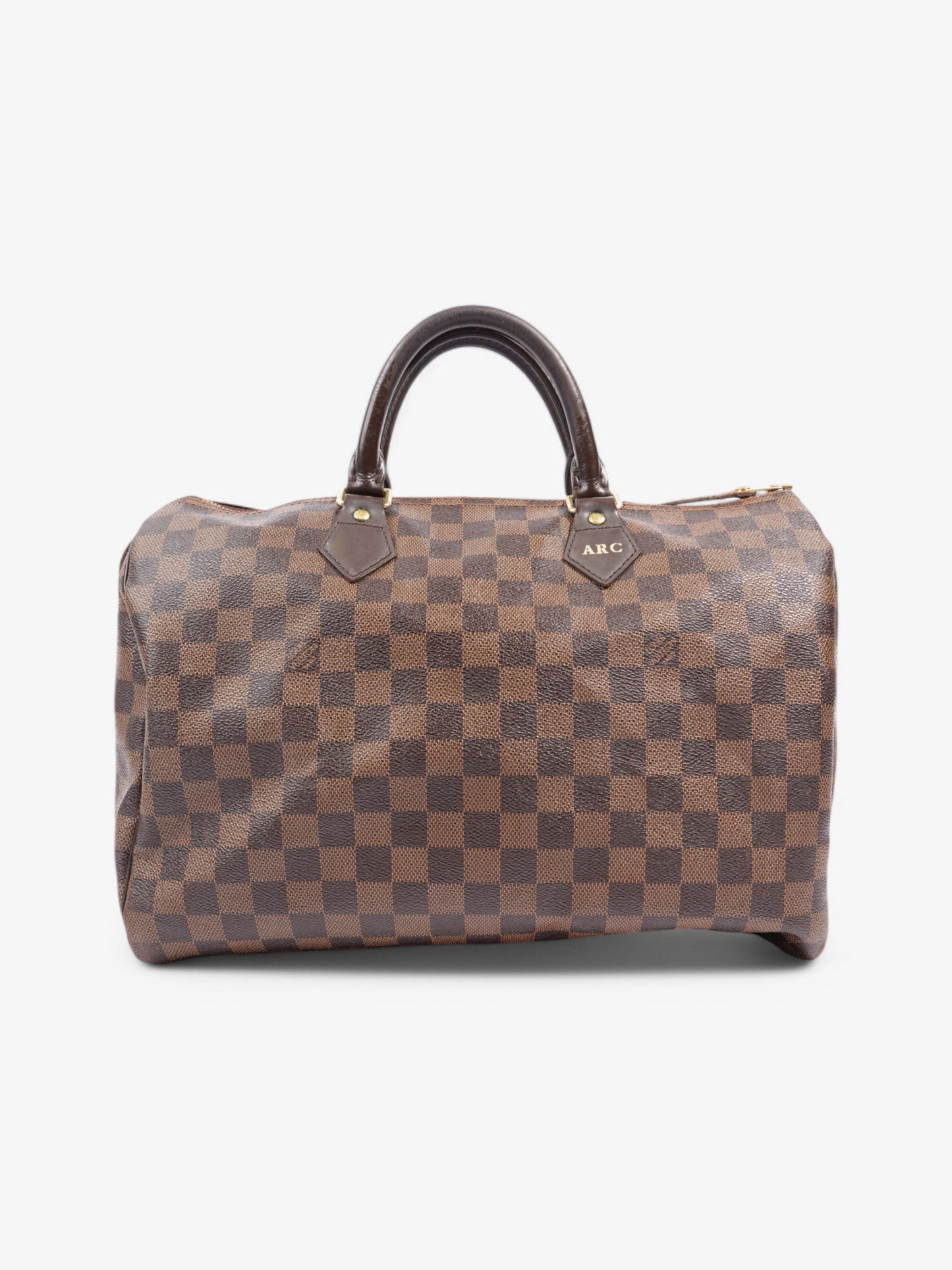 Louis Vuitton Speedy Ebene Coated 35 Canvas Coated Canvas Damier Apparel Canvas 55