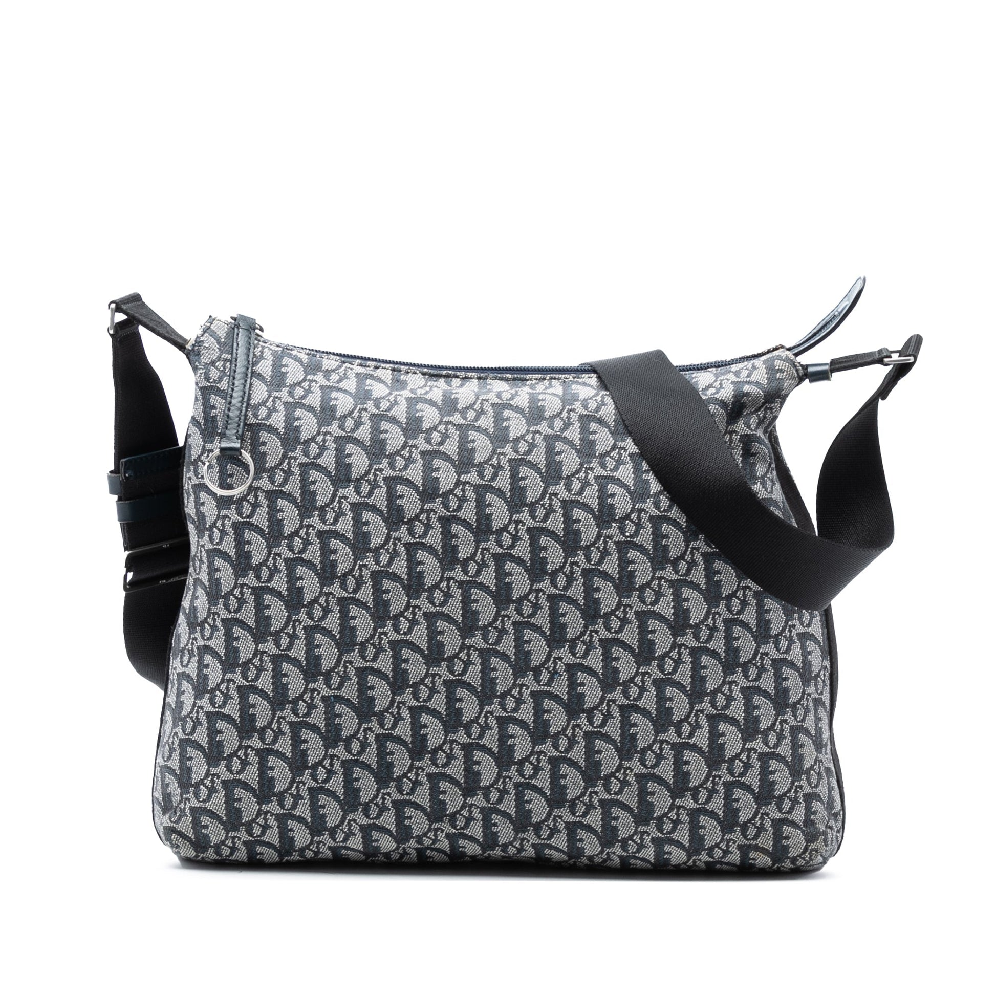 Dior Handbag issimo Trotter Crossbody 3 Canvas Blue Crossbody Bag
