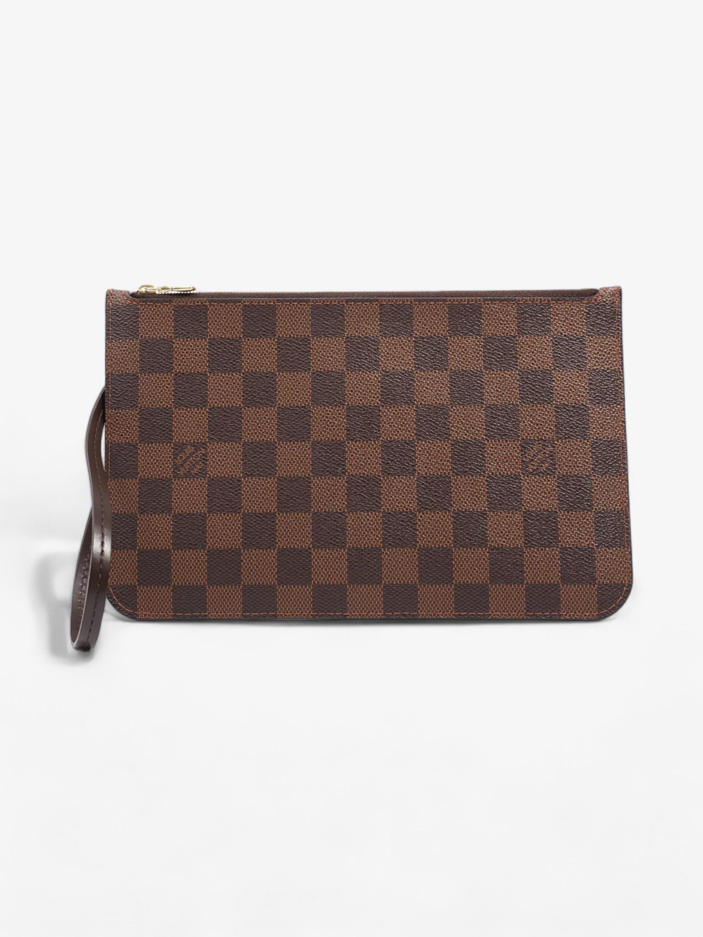 Louis Vuitton Neverful Pochette Ebene Coated Damier Canvas Coated Canvas Apparel Canvas 2