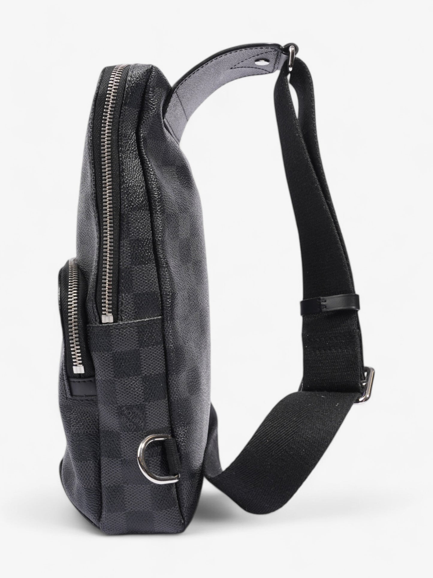 Louis Vuitton Avenue Slingbag Graphite Coated PM Damier Canvas Coated Canvas Apparel