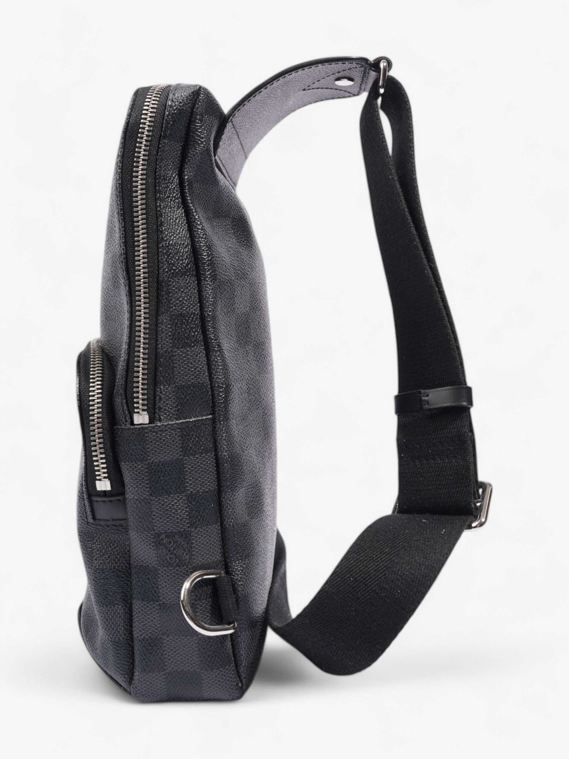 Louis Vuitton Avenue Slingbag Graphite Coated PM Damier Canvas Coated Canvas Apparel