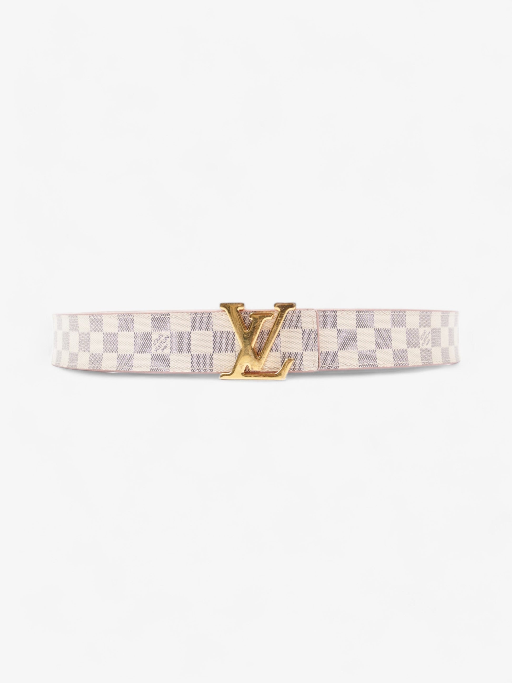 Louis Vuitton Initials Reversible Damier Ebene Coated Canvas Pink Apparel