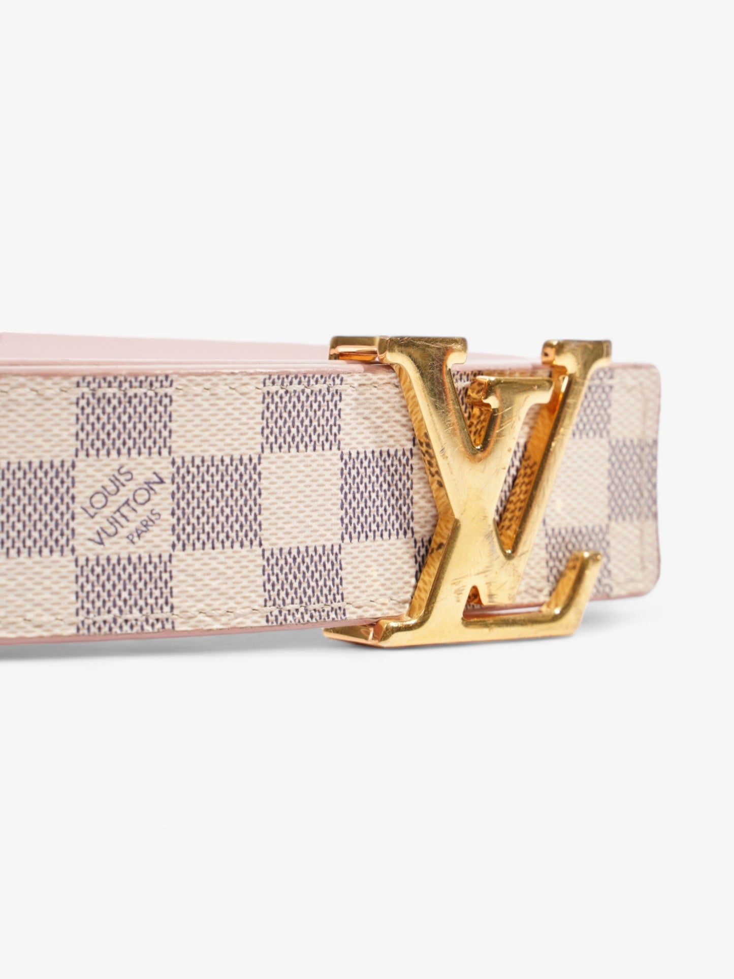 Louis Vuitton Initials Reversible Damier Ebene Coated Canvas Pink Apparel