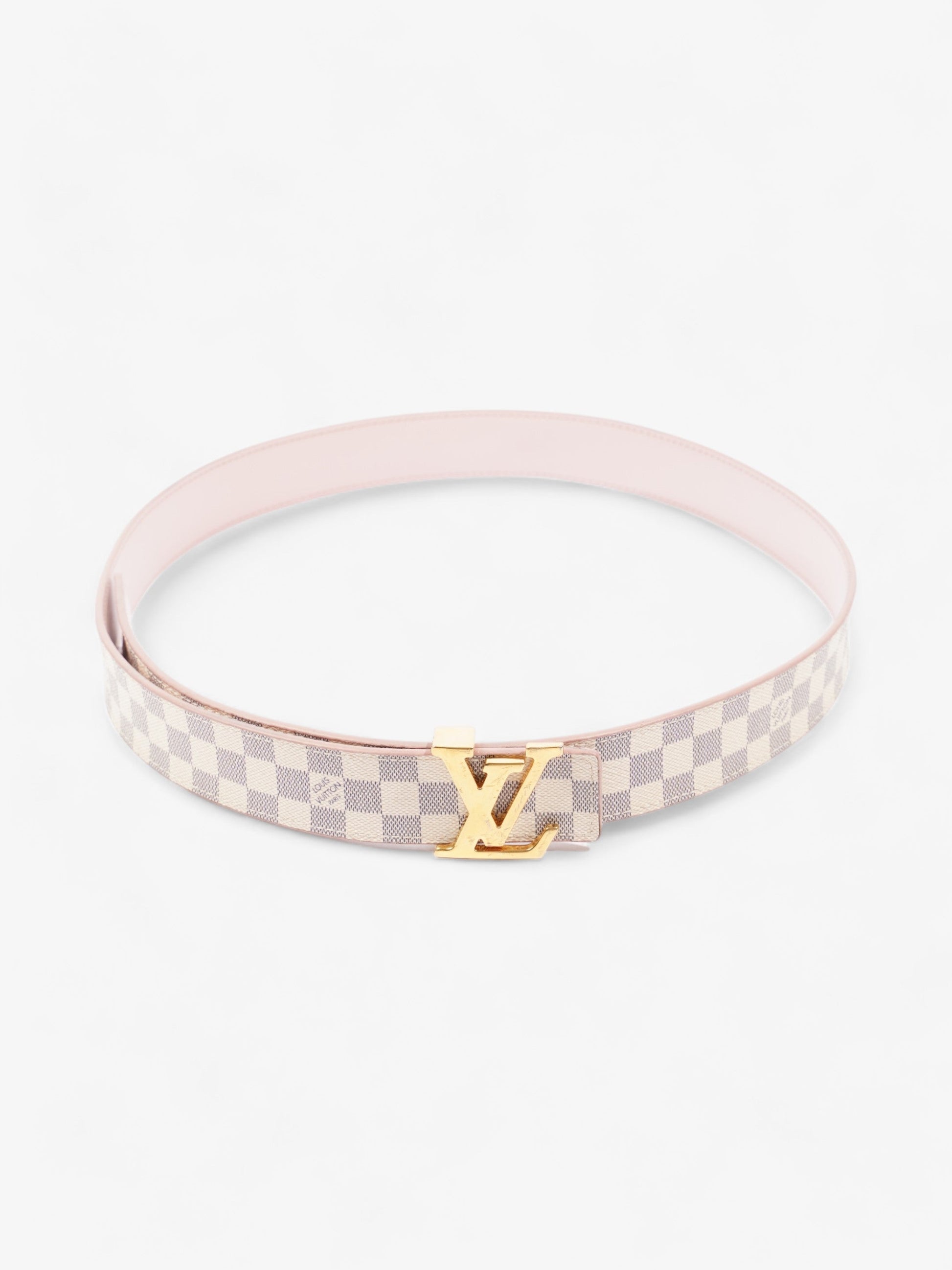 Louis Vuitton Initials Reversible Damier Ebene Coated Canvas Pink Apparel