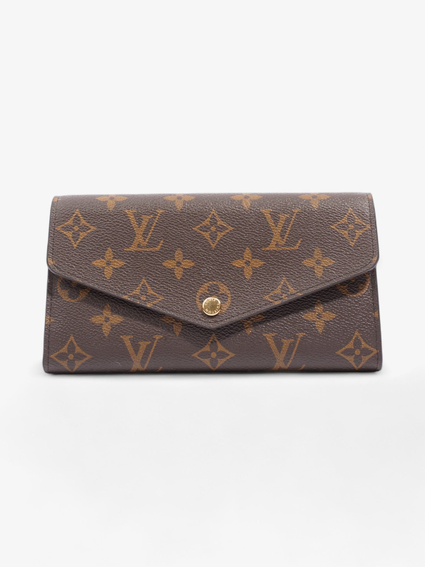 Louis Vuitton Sarah Coated Monogram Canvas Coated Canvas Wallet Case Canvas 4