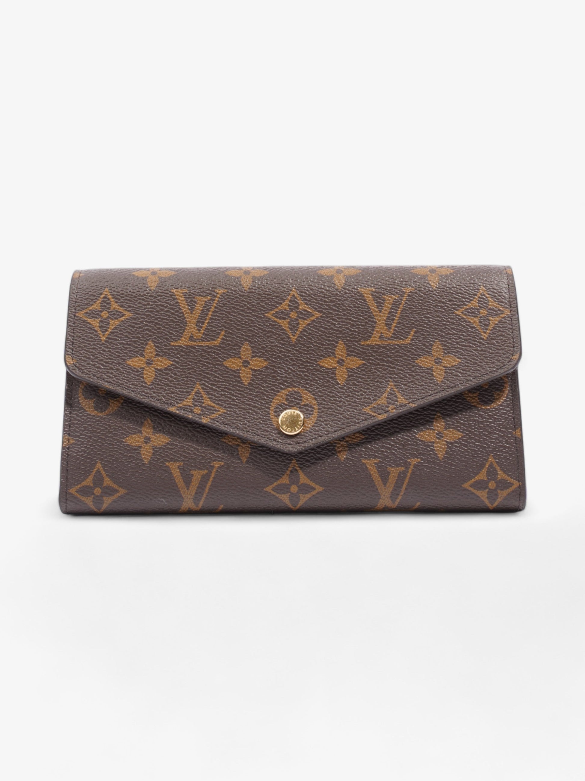 Louis Vuitton Sarah Coated Monogram Canvas Coated Canvas Wallet Case Canvas 4
