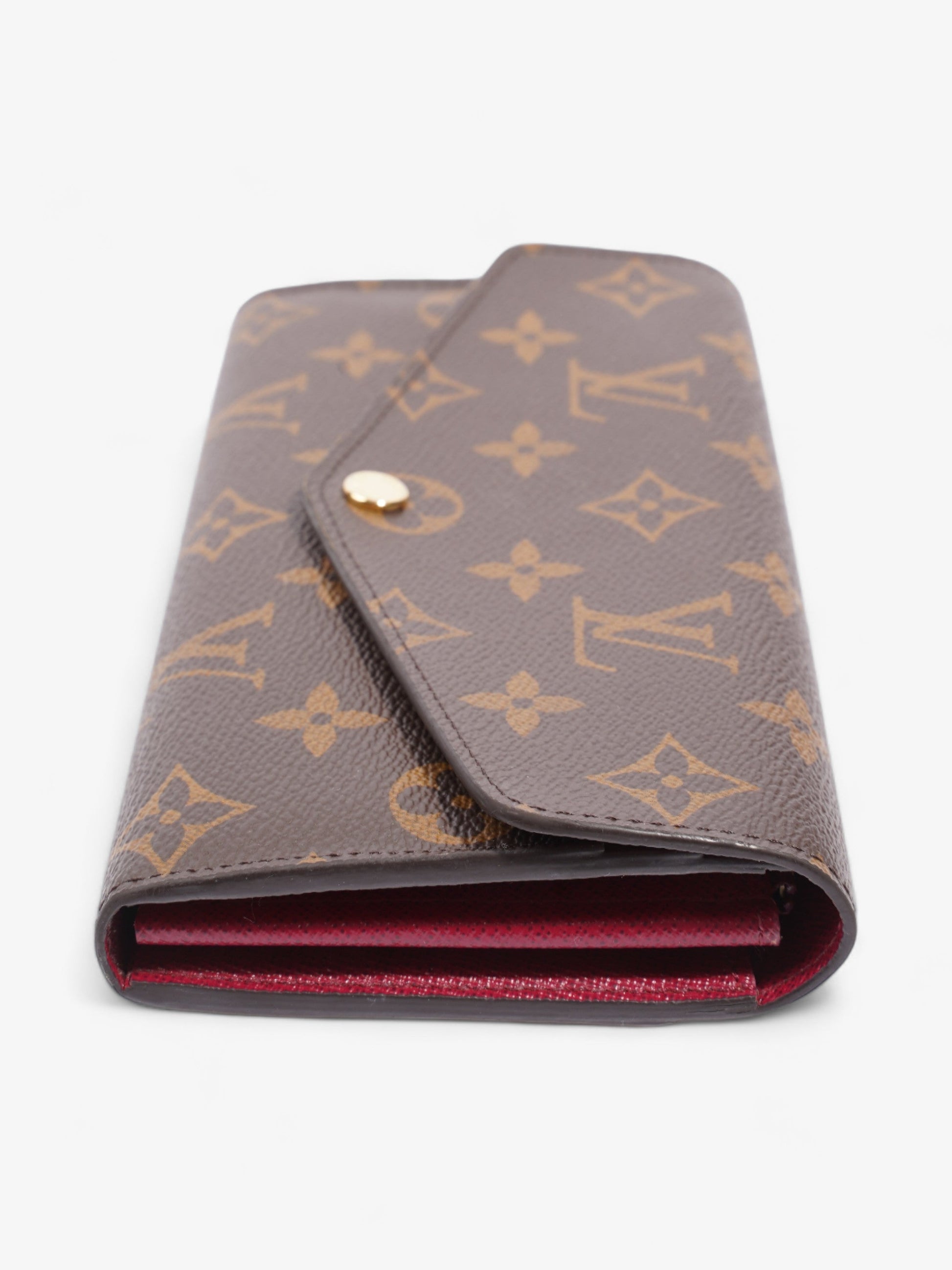 Louis Vuitton Sarah Coated Monogram Canvas Coated Canvas Wallet Case Canvas 4
