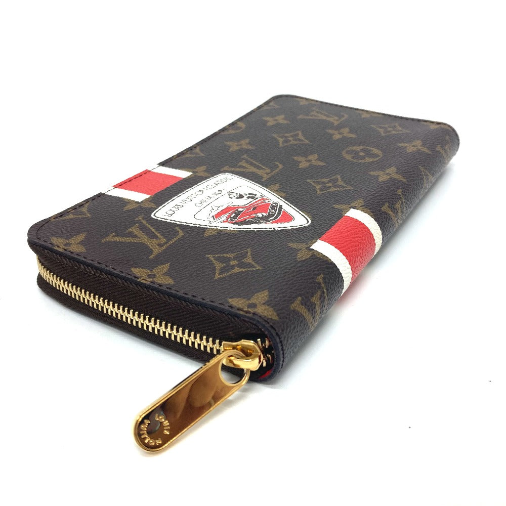 Louis Vuitton Long Purse M66553 China Run Monogram Canvas Brown Wallet Case