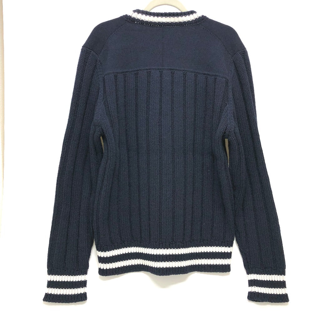 Dior Sweater Wool Navy X Sean Stussy Mens White Logo Travel Bag
