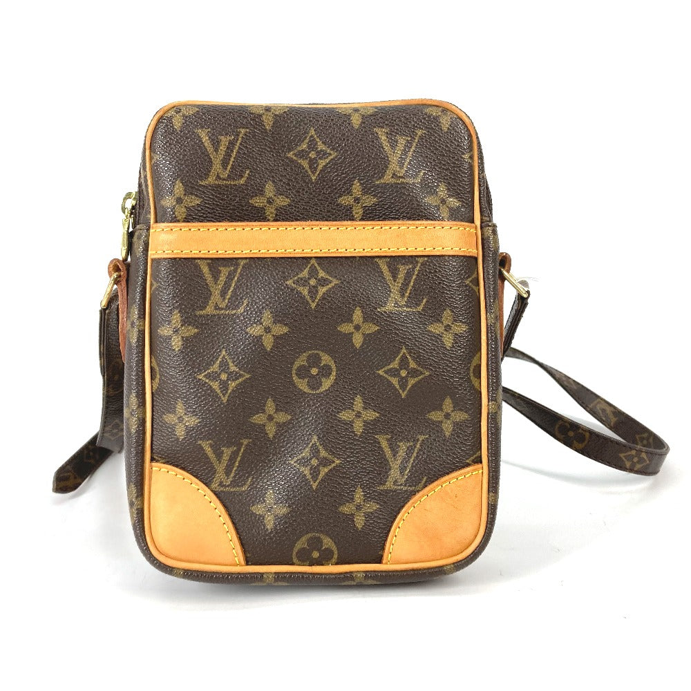 Louis Vuitton M45266 Danube Monogram Canvas Brown Shoulder Bag