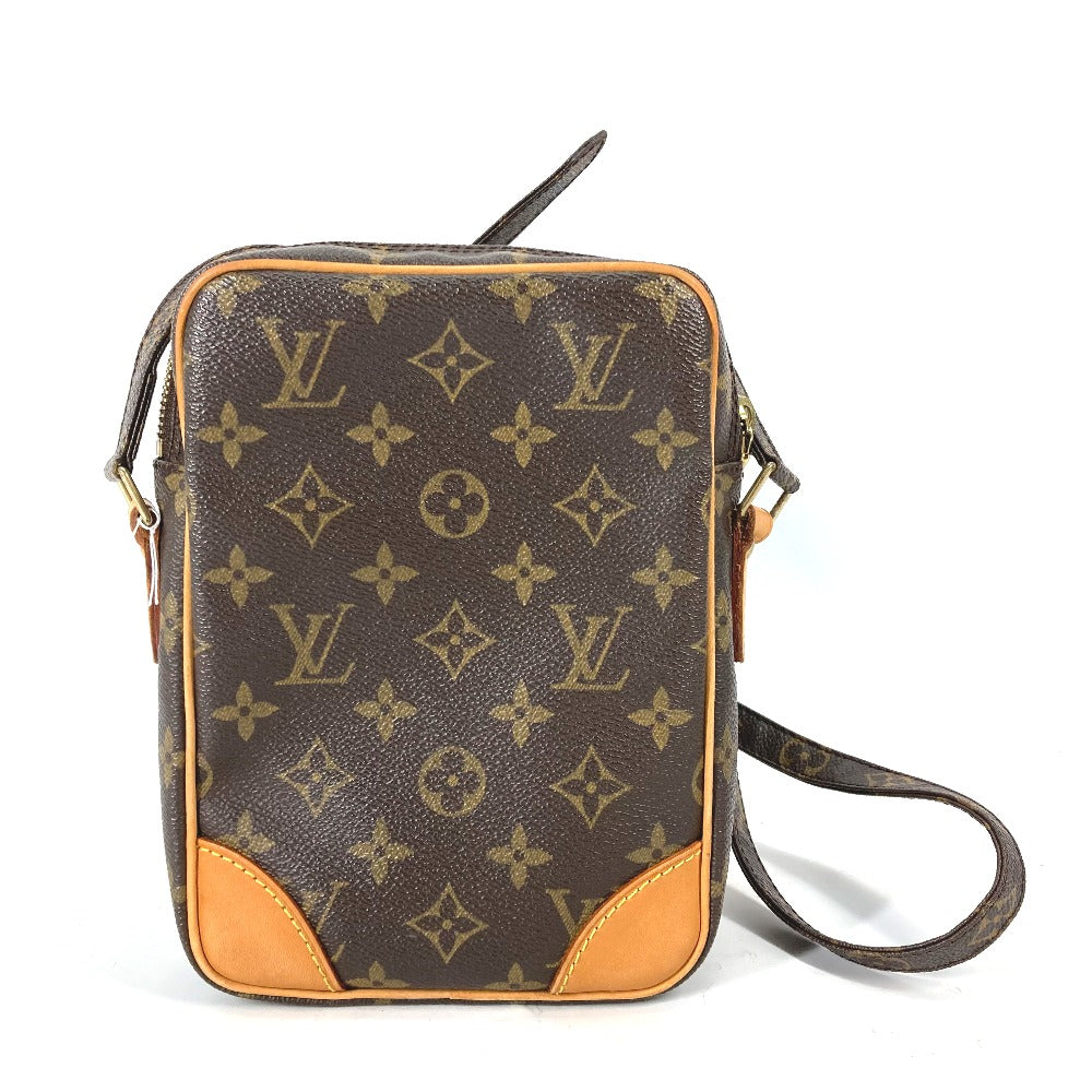Louis Vuitton M45266 Danube Monogram Canvas Brown Shoulder Bag
