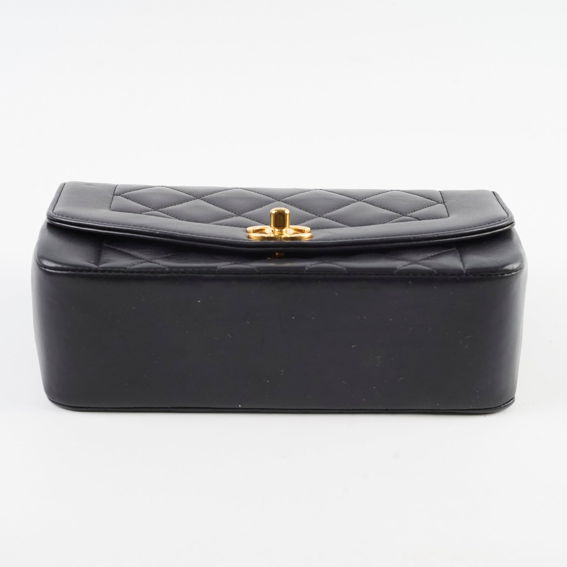 Chanel Small   Diana Lambskin Black (4 Series)