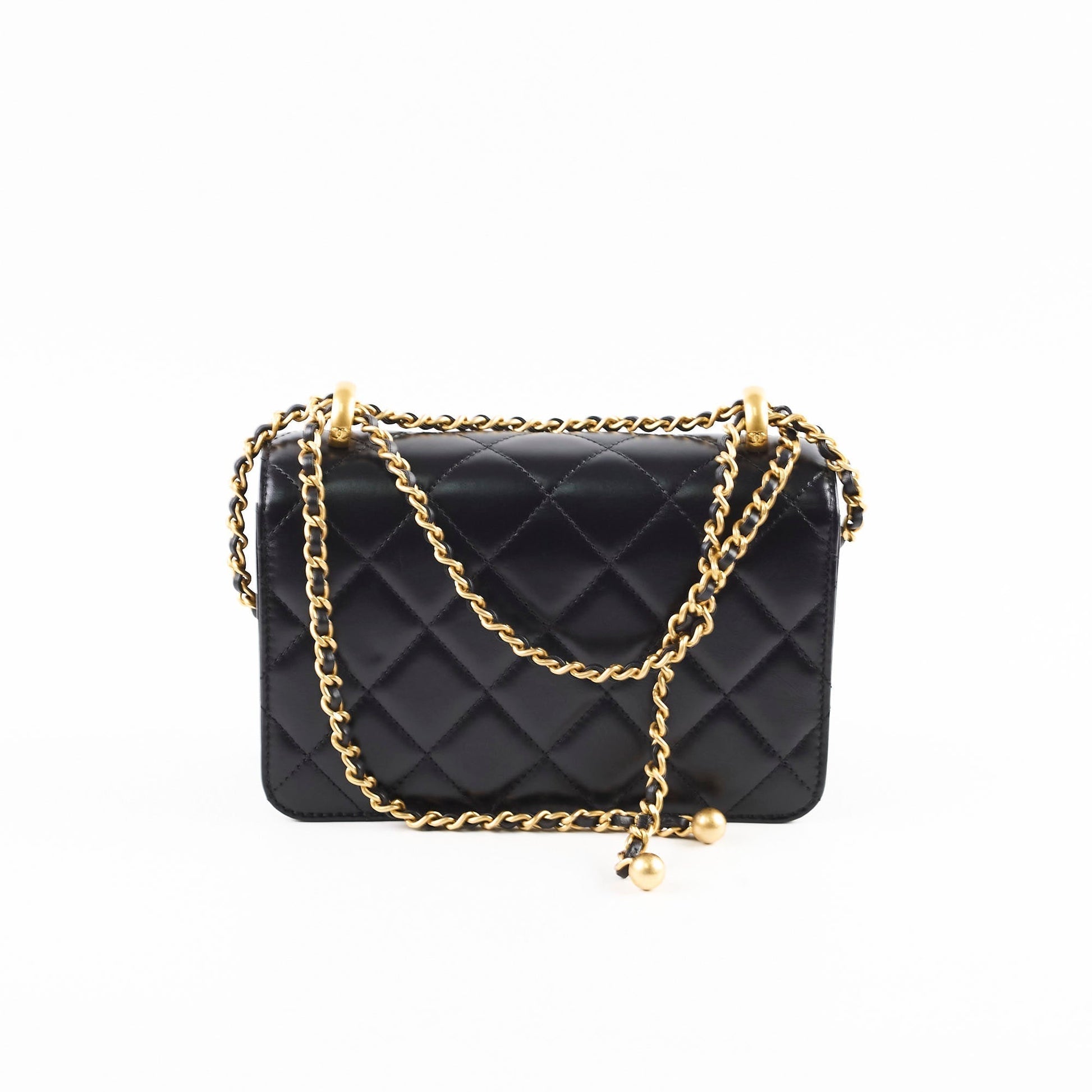 Chanel Perfect Fit flap bag black - Microchipped 2023