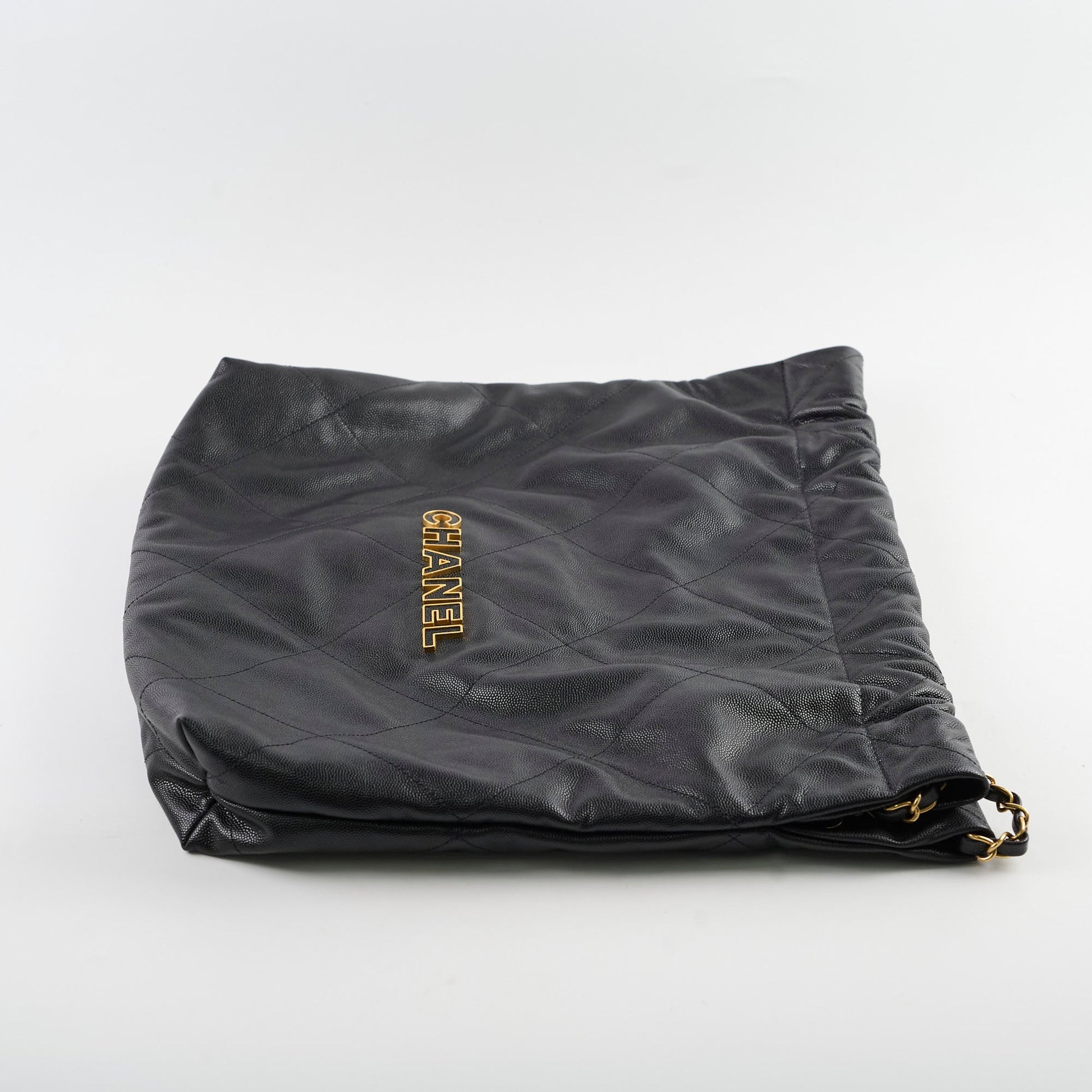 Chanel Caviar Medium 22 Black Microchipped 2024