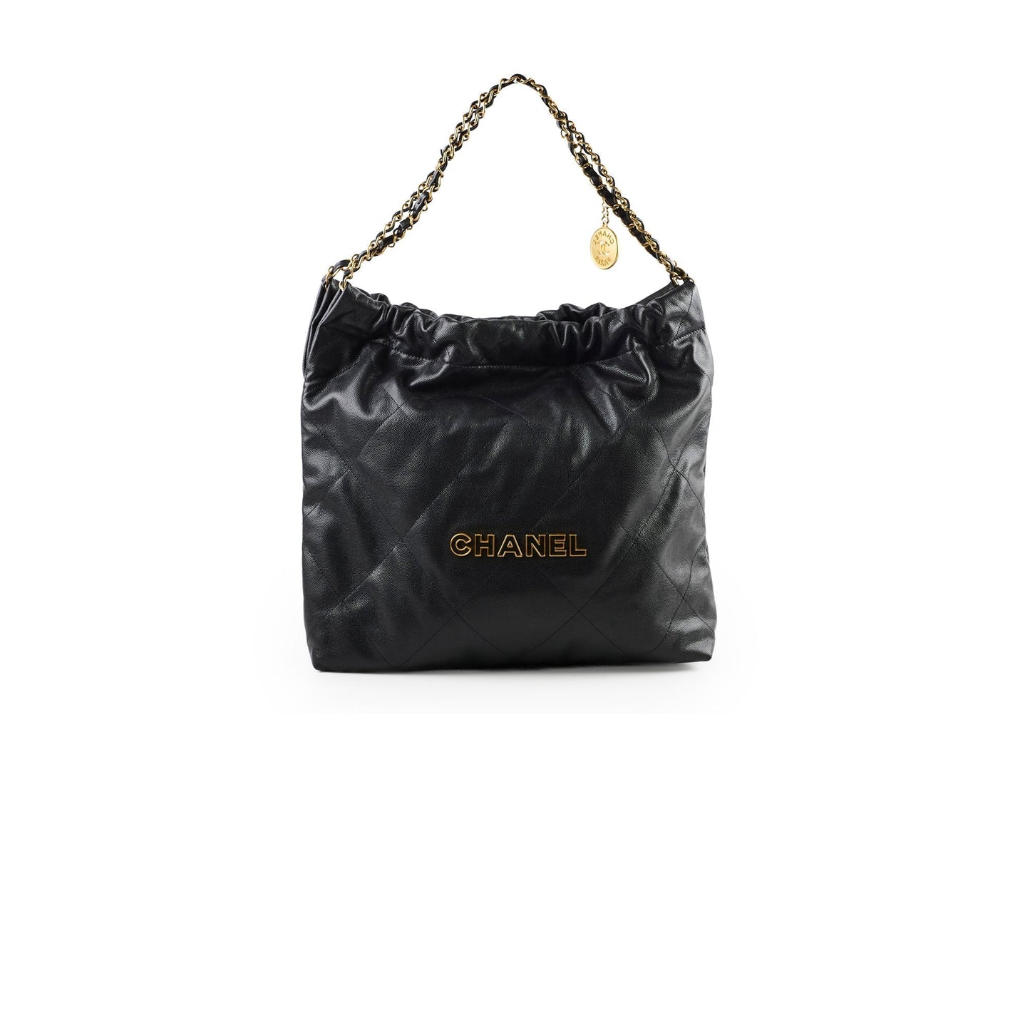 Chanel Caviar Medium 22 Black Microchipped 2024