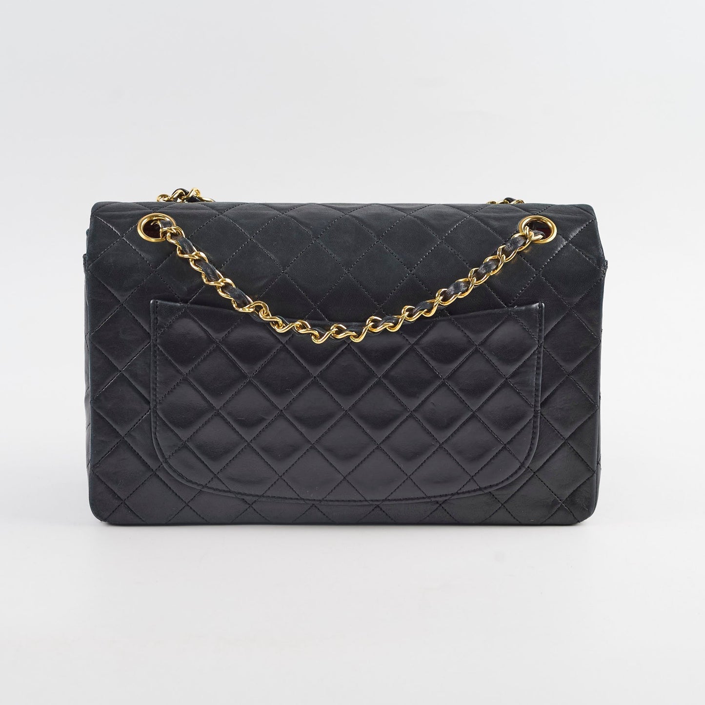 Chanel   Timeless Classic Turn Lock Large Flap with Pochette Black