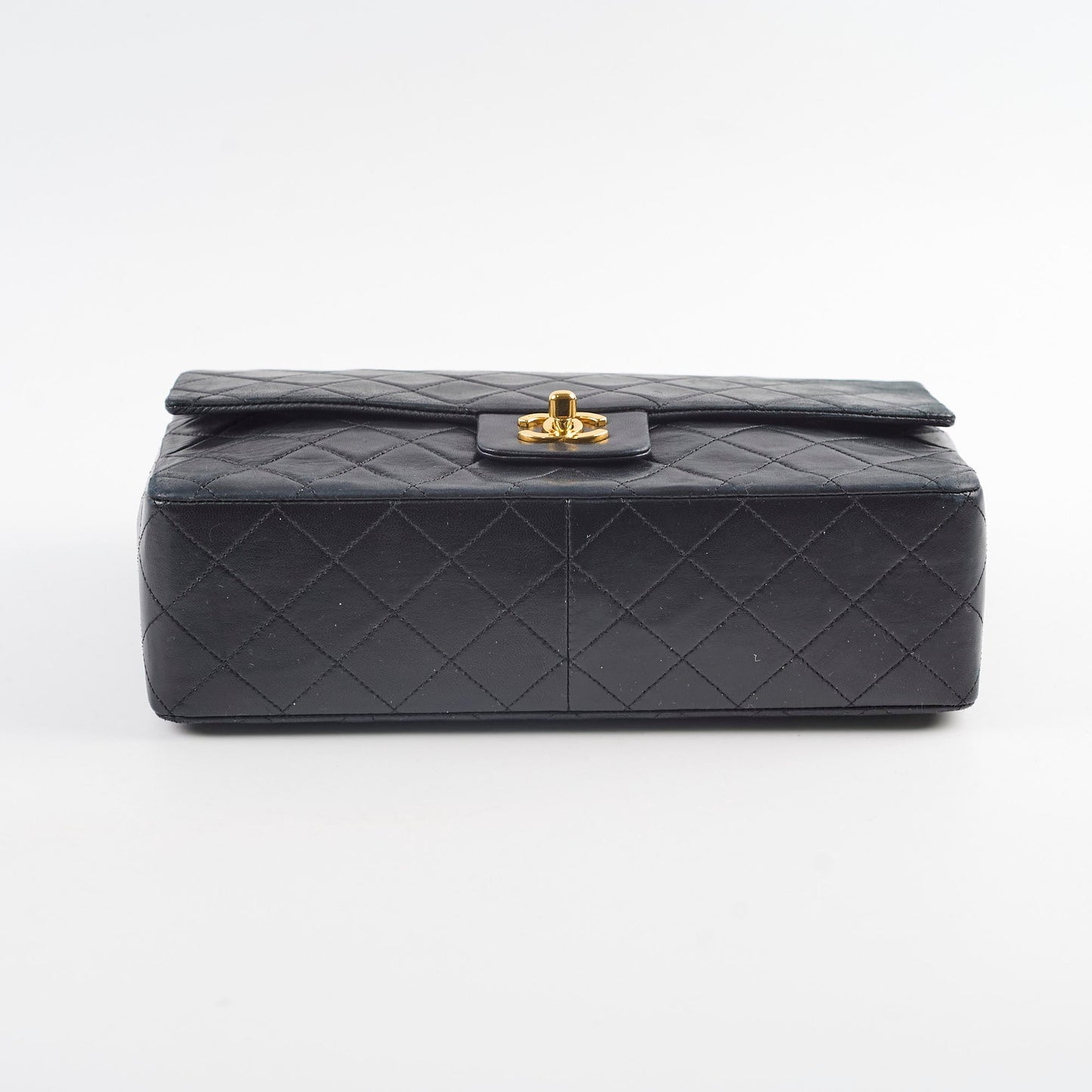 Chanel   Timeless Classic Turn Lock Large Flap with Pochette Black