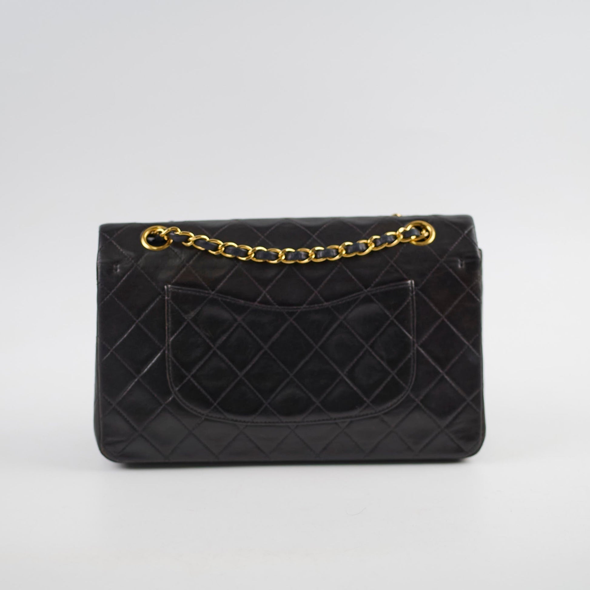 Chanel   Classic Flap Medium/Large M/L Lambskin Black
