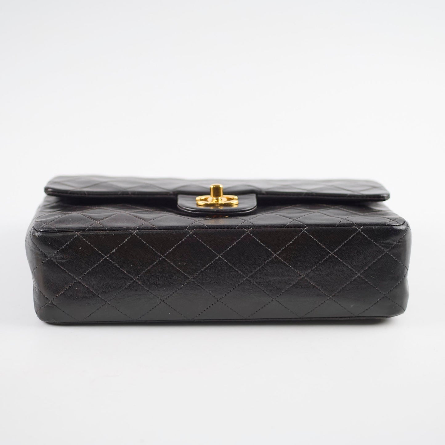 Chanel   Classic Flap Medium/Large M/L Lambskin Black