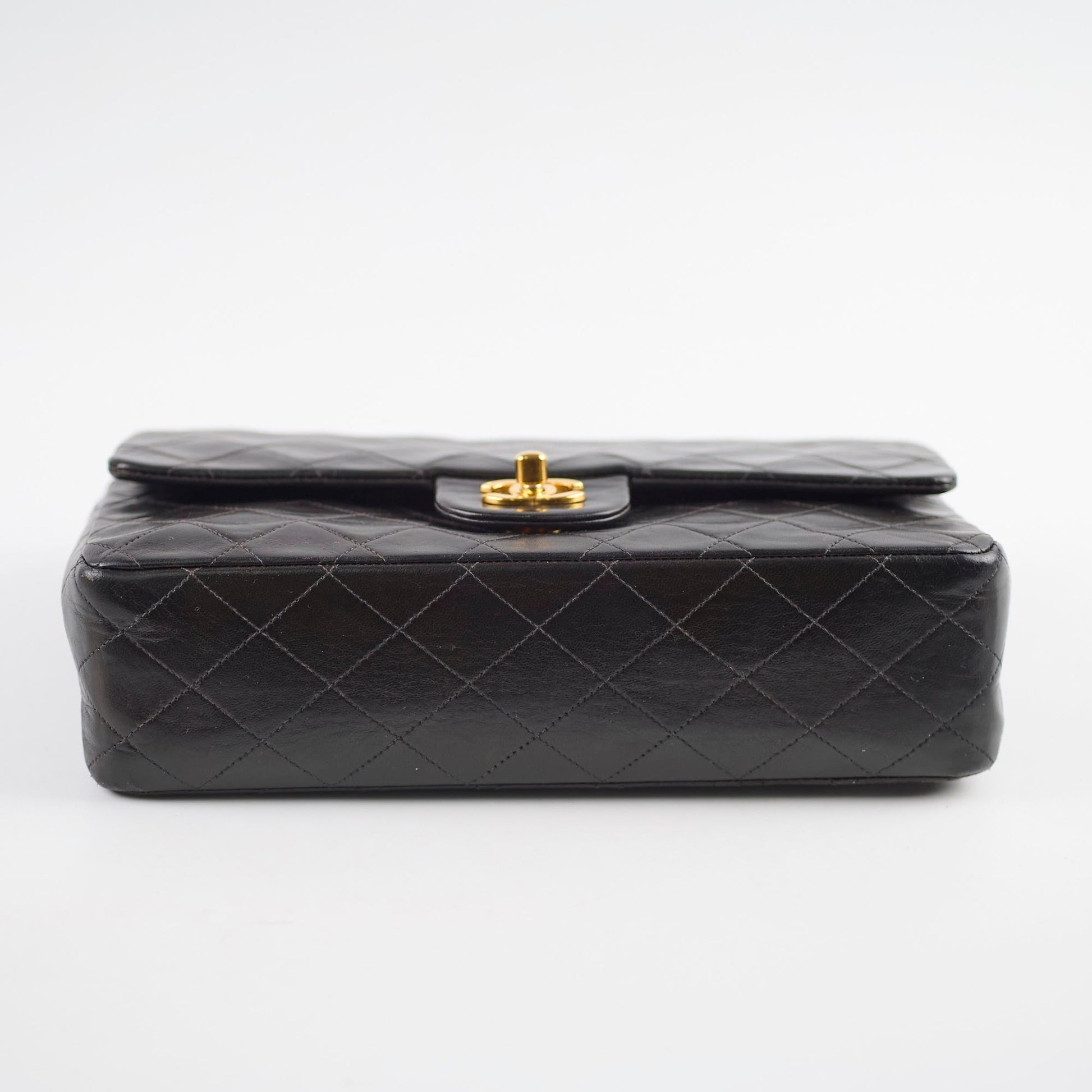 Chanel   Classic Flap Medium/Large M/L Lambskin Black