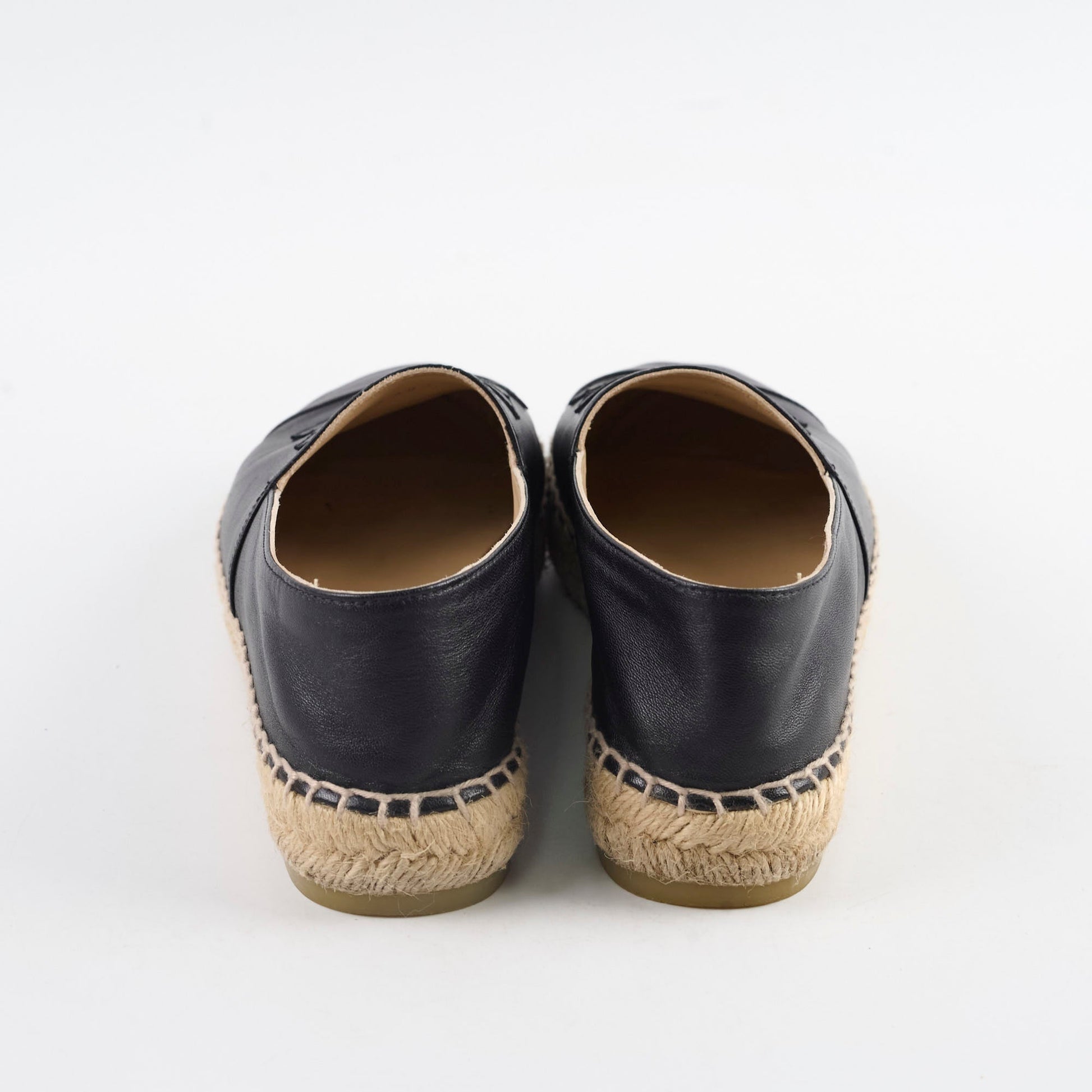 Chanel Espadrilles Black Size 35