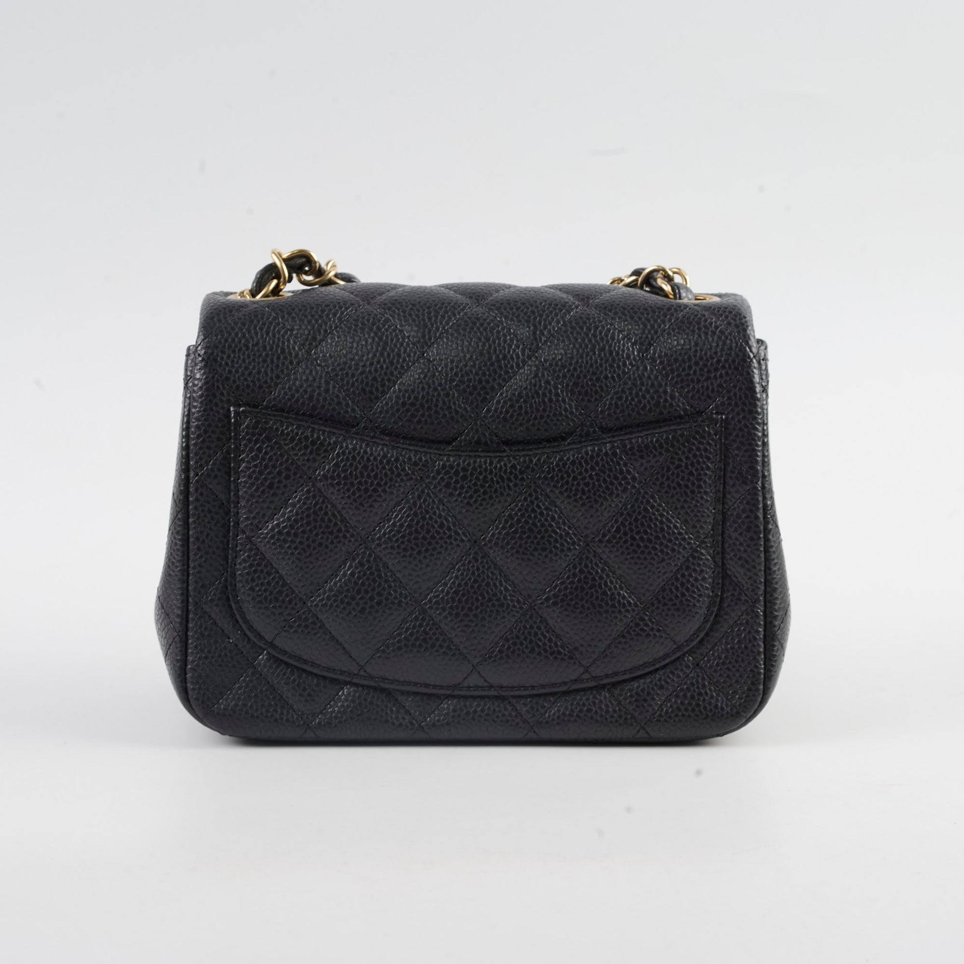 Chanel Mini Square Caviar Black