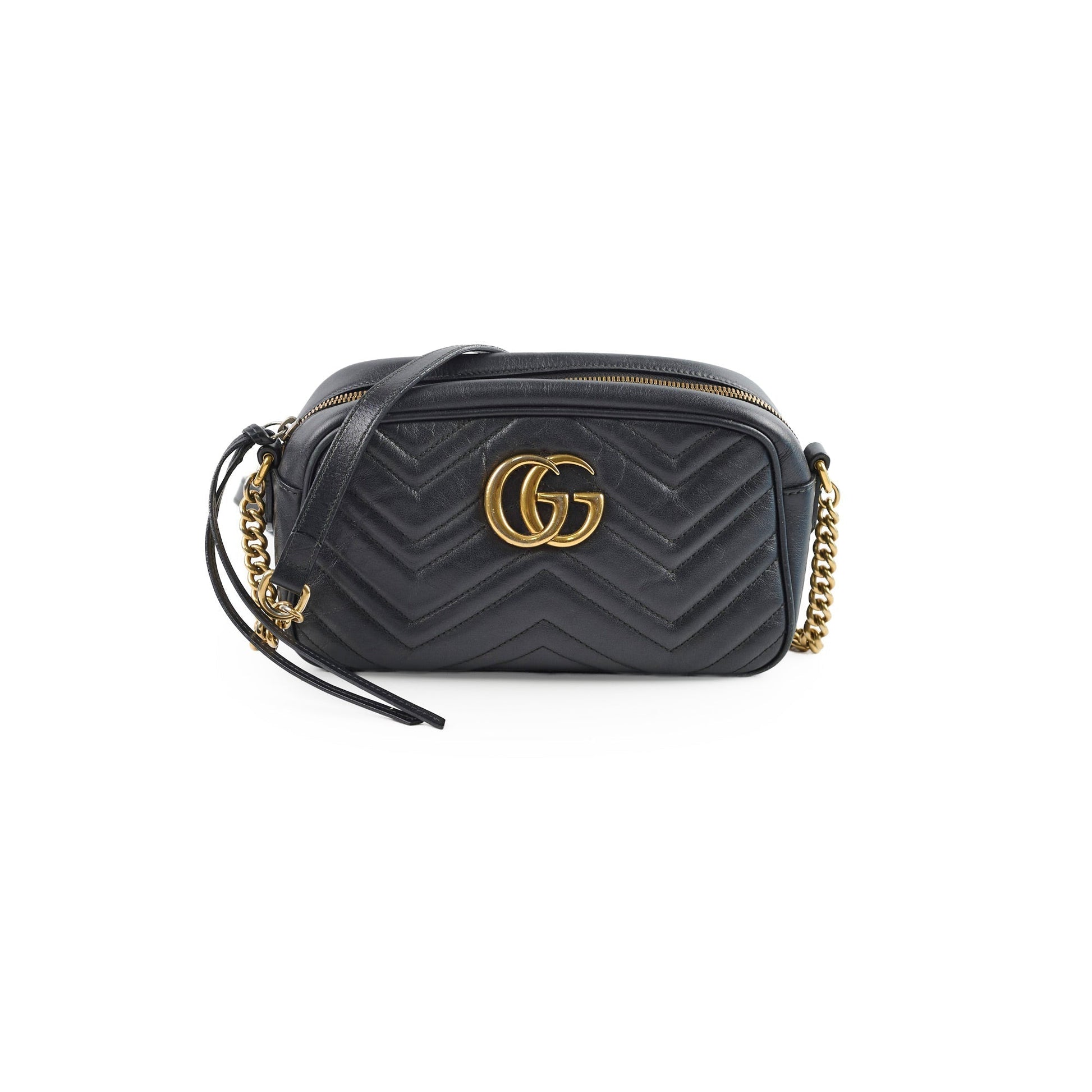 Gucci Marmont Camera Bag Black Crossbody Bag