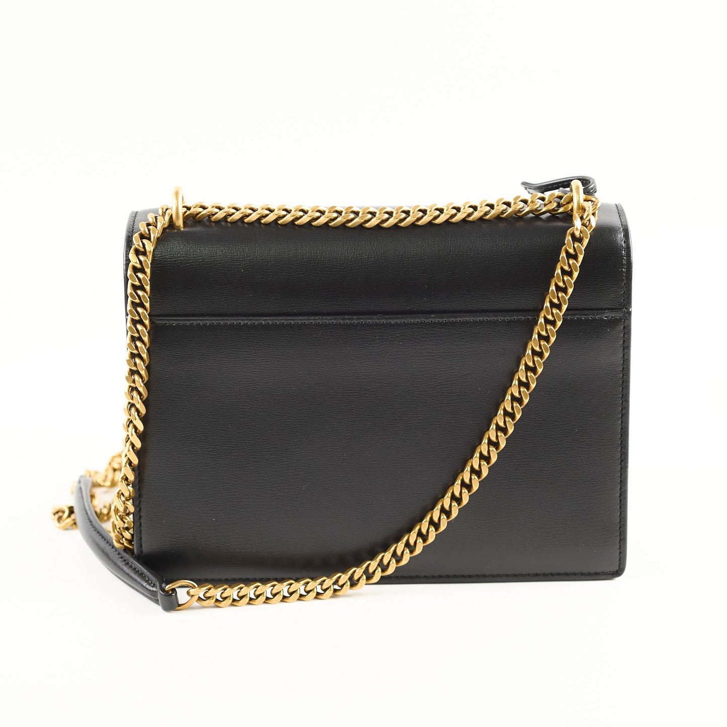 YSL Saint Laurent Sunset Crossbody Bag Black Medium