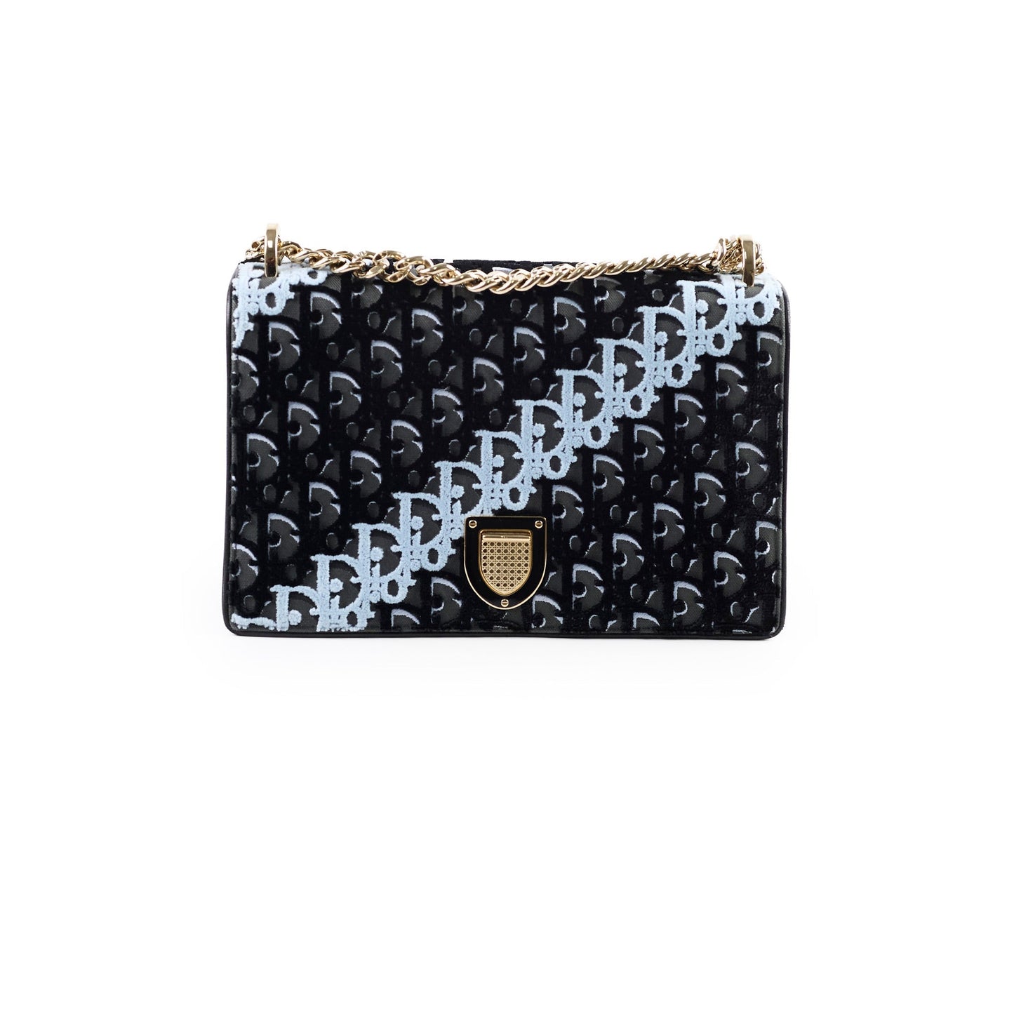 Dior Christian ama Velvet Crossbody Bag Medium