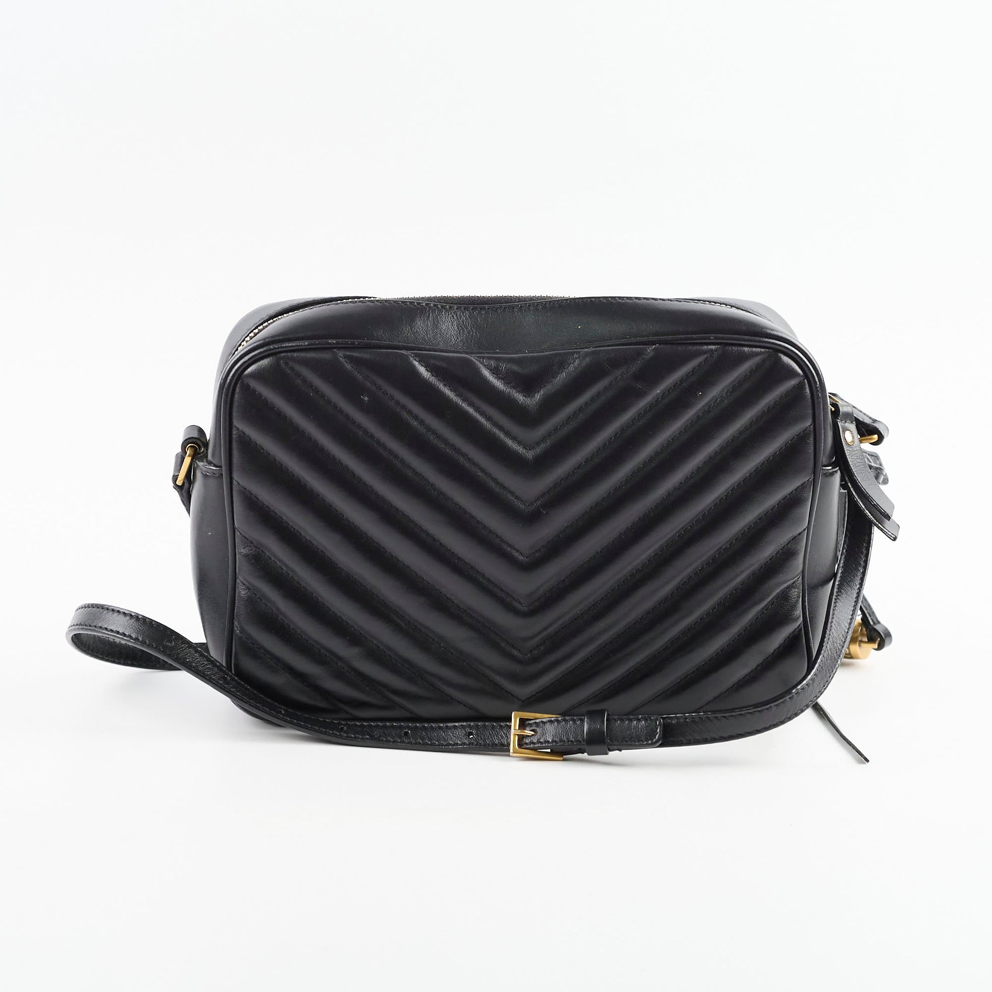 YSL Saint Laurent Lou Camera Bag Black Crossbody Bag Camera Bag Black