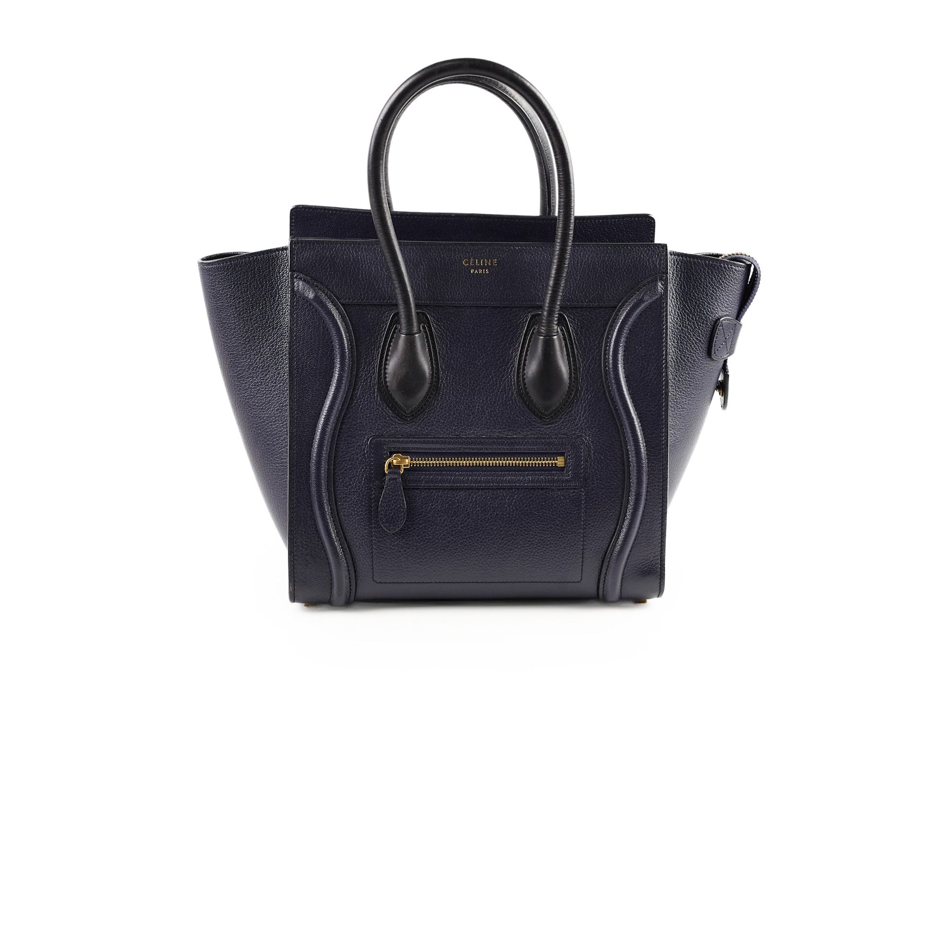 Luxury Micro Luggage Navy Handbag Travel Bag