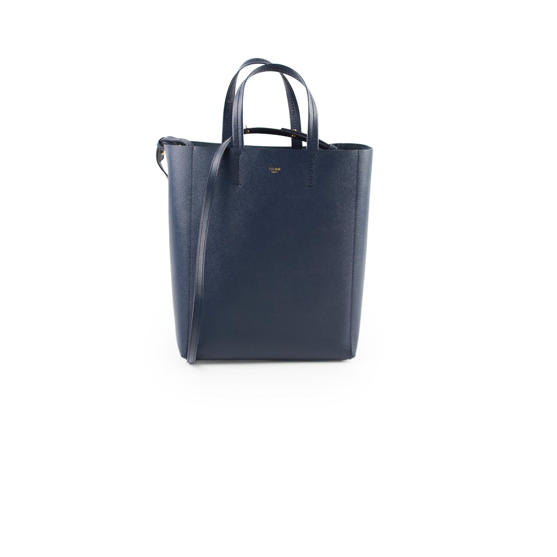 Luxury Navy Shopper Tote Handbag Tote Bag