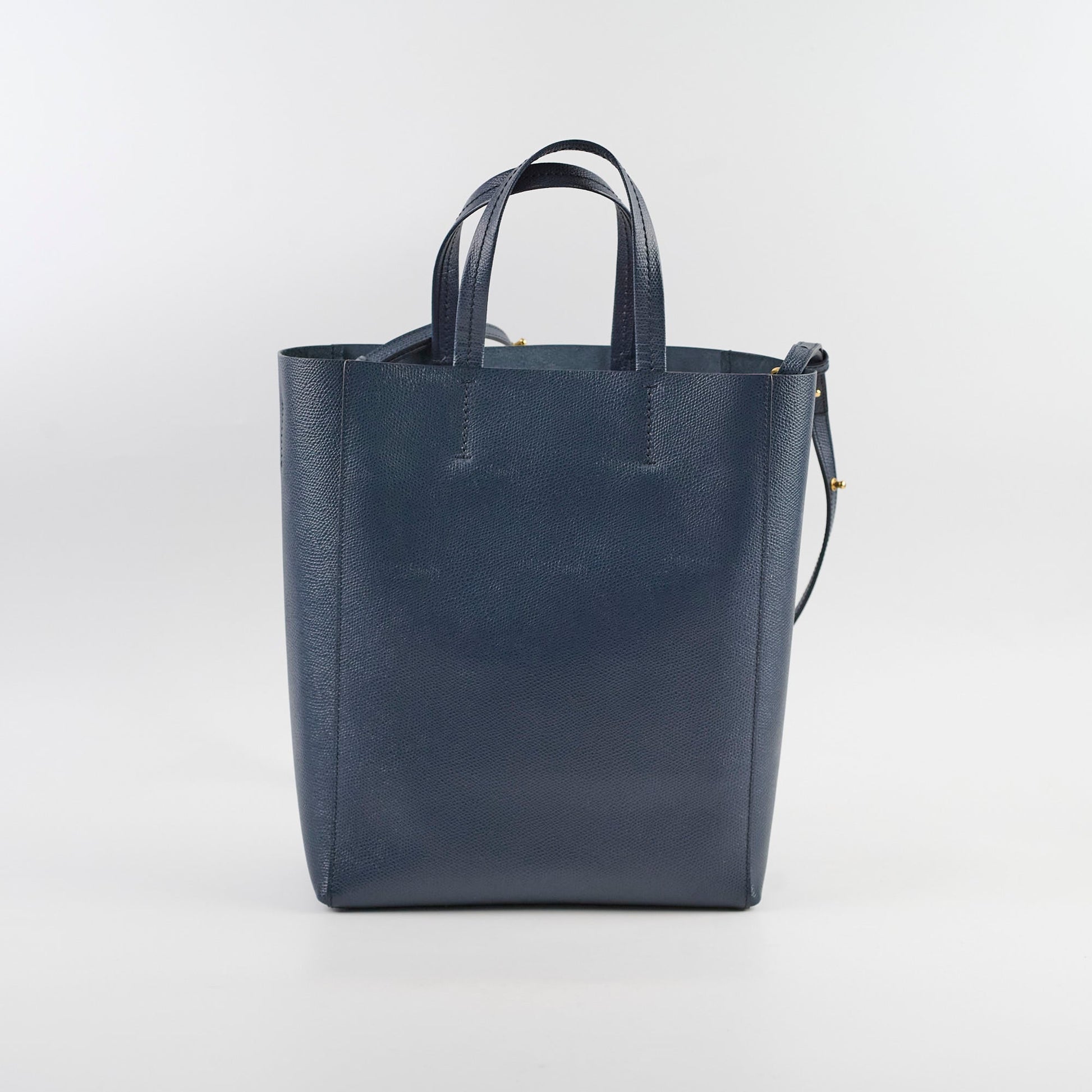 Luxury Navy Shopper Tote Handbag Tote Bag