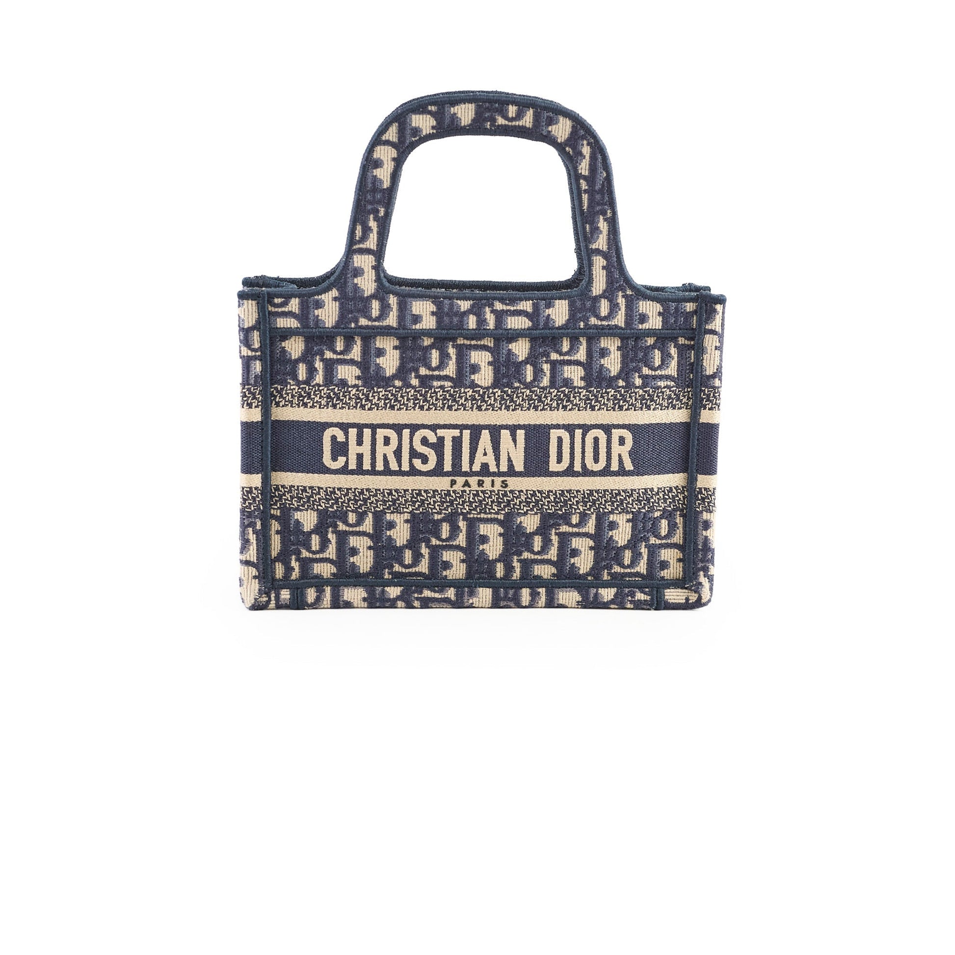 Dior Christian Book Tote Mini Tote Bag Mini Book Tote